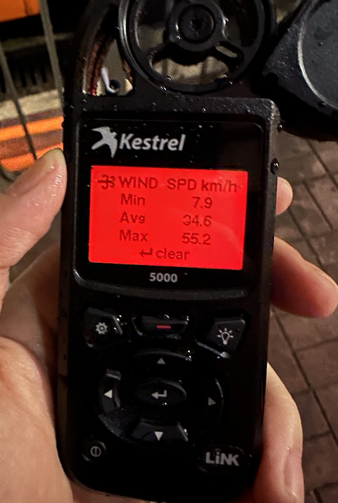 Kestrel 5000 Environmental Meter with Link, Black customer photo 1