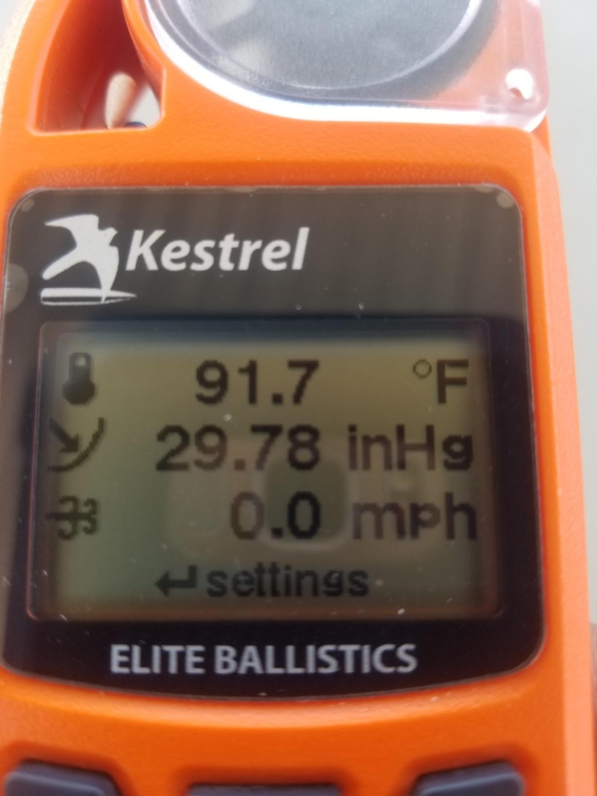 Kestrel Ballistics Elite Weather Meter with Applied Ballistics and Bluetooth Link, Tan customer photo 1