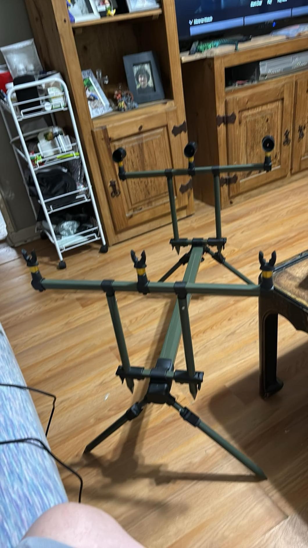 Croch Aluminium Carp Fishing Specialist Goal Post Style Rod Pod Fishing customer photo 1