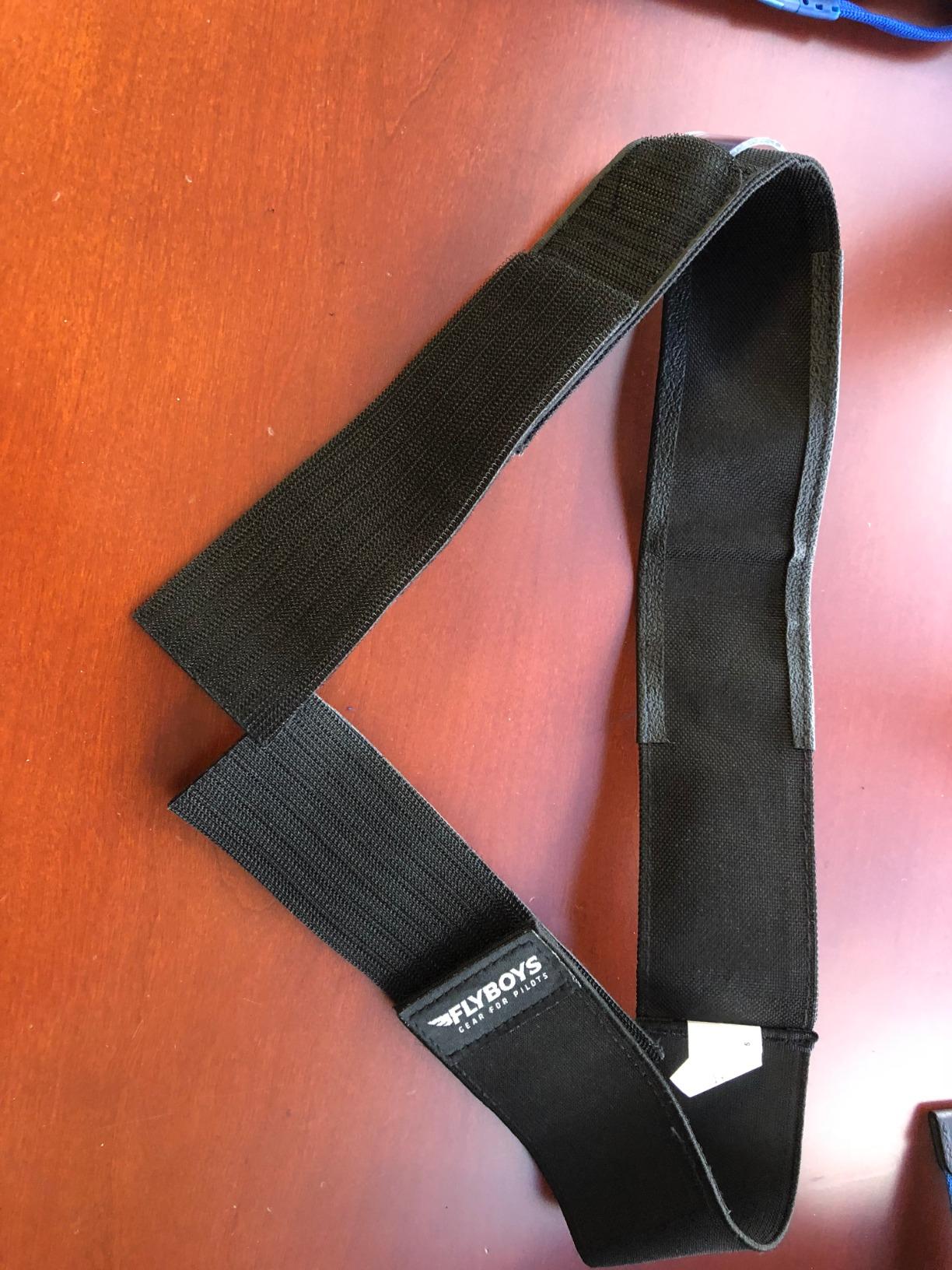 FlyBoys Map Strap - Pilot Leg Strap for Charts, Approach Plates & Lineup Cards, Durable 600D Fabric with Adjustable Secure Fit customer photo 2
