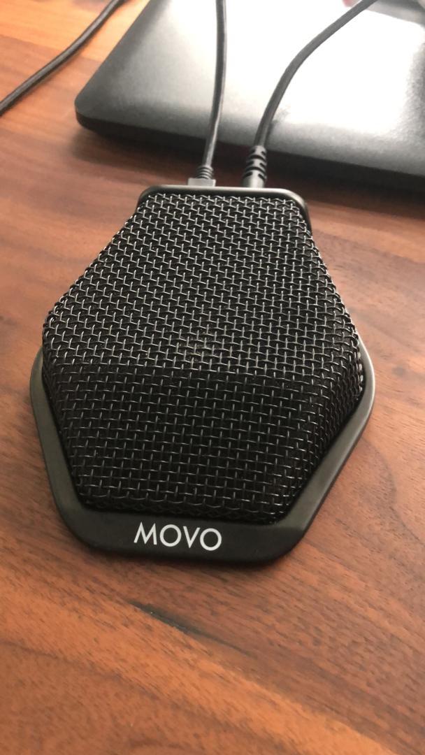 Movo MC1000 Conference USB Microphone for Computer Desktop and Laptop with 180 Degree / 20 Foot Long Pick up Range for Dictation, Recording, Conference Call customer photo 2