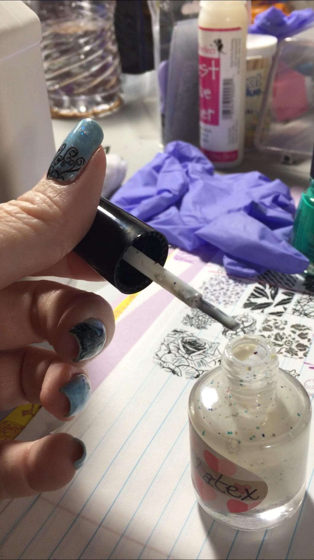 16oz - CLEAR - Creature Liquid Latex, General Purpose Professional Special Effects Liquid Latex customer photo 1
