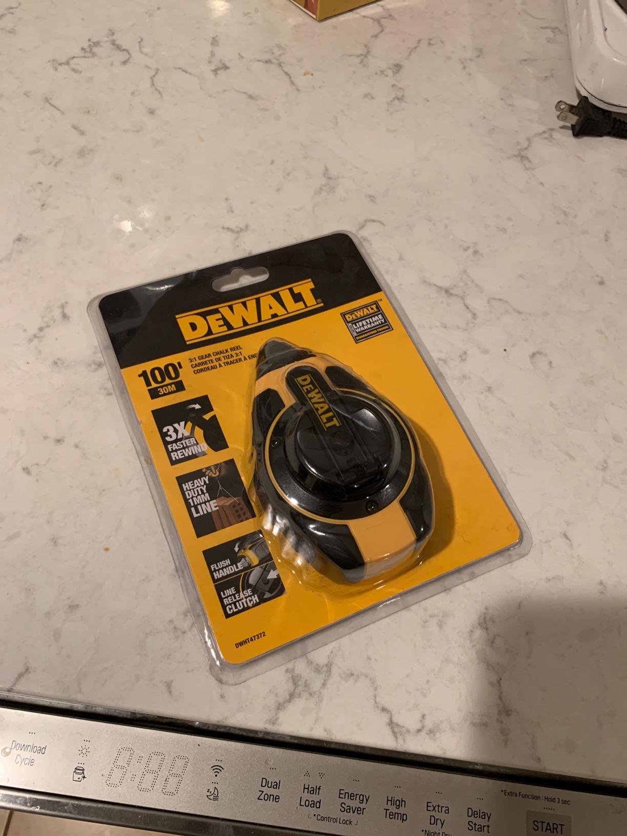 DEWALT DWHT47372 Heavy Duty Chalk Line Reel customer photo 1