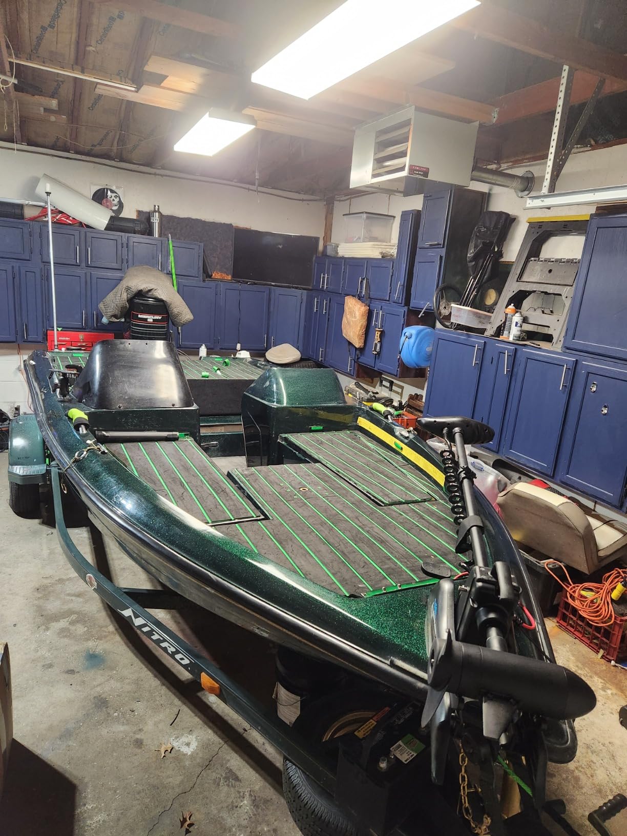 AQUOS Haswing CaymanB Electric Bow Mount 12V Saltwater Trolling Motor - 55lbs Thrust, 48in Shaft customer photo 1