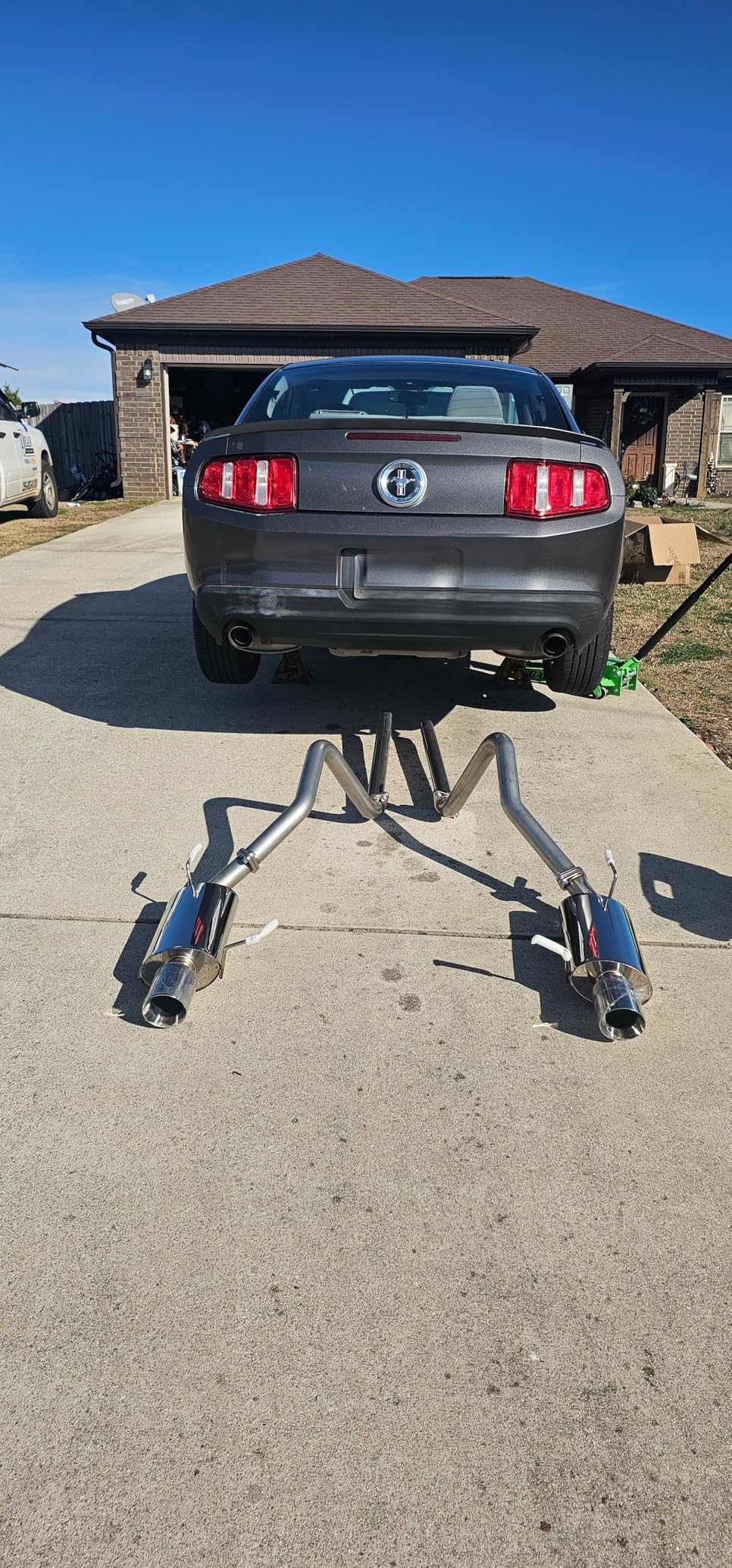 DNA MOTORING CBE-FM10V6-NRT Muffler CatBack Exhaust System [Compatible with 11-14 Ford Mustang 3.7L V6 ONLY] customer photo 1