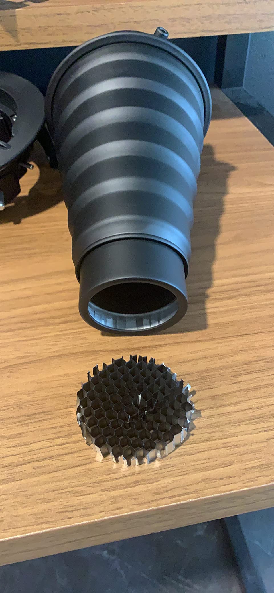 Godox SN-01 Bowens Mount Snoot Honeycomb Grid Light Beam Tube for Witstro AD600PRO II AD600BM AD600B SL60II SK400IIV Universal Studio Strobe Flash (9