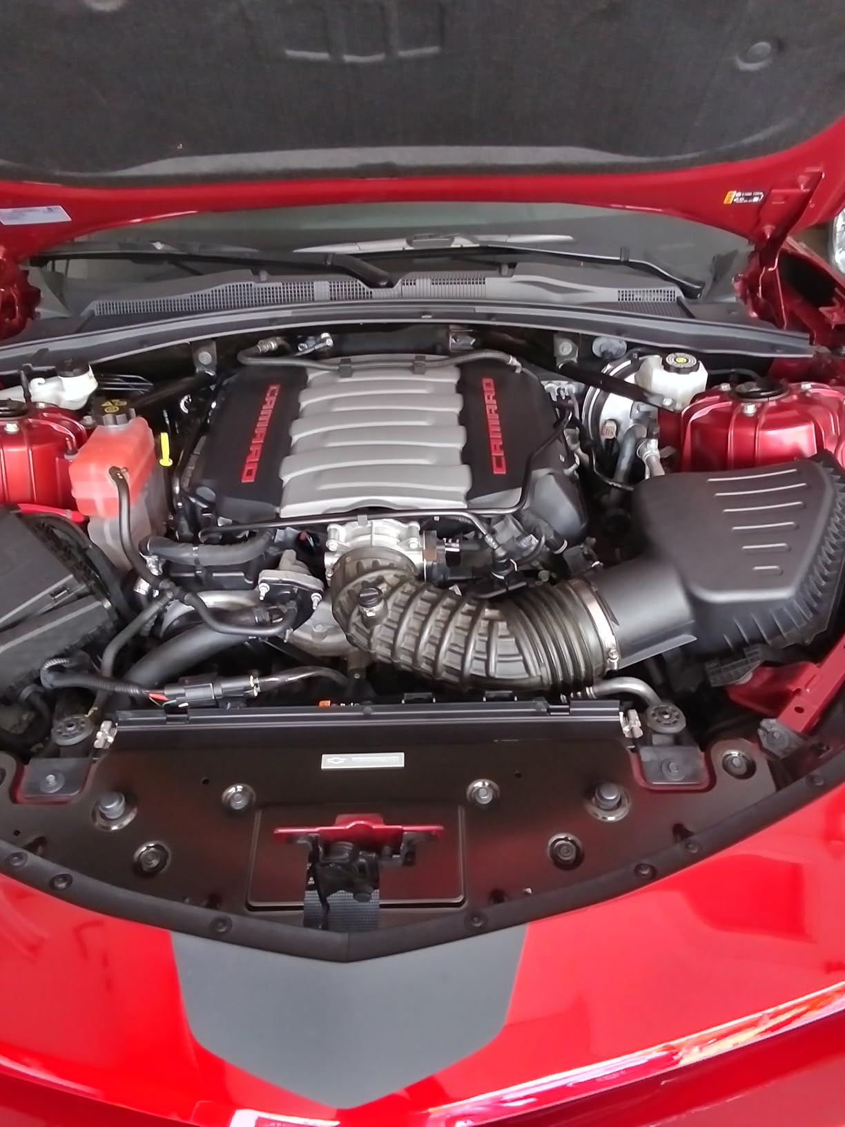 K&N Cold Air Intake System: High-Flow Air Filter, Increase Performance & Acceleration: Compatible with 2016-2024 CHEVROLET: Camaro SS, 63-3092 customer photo 2