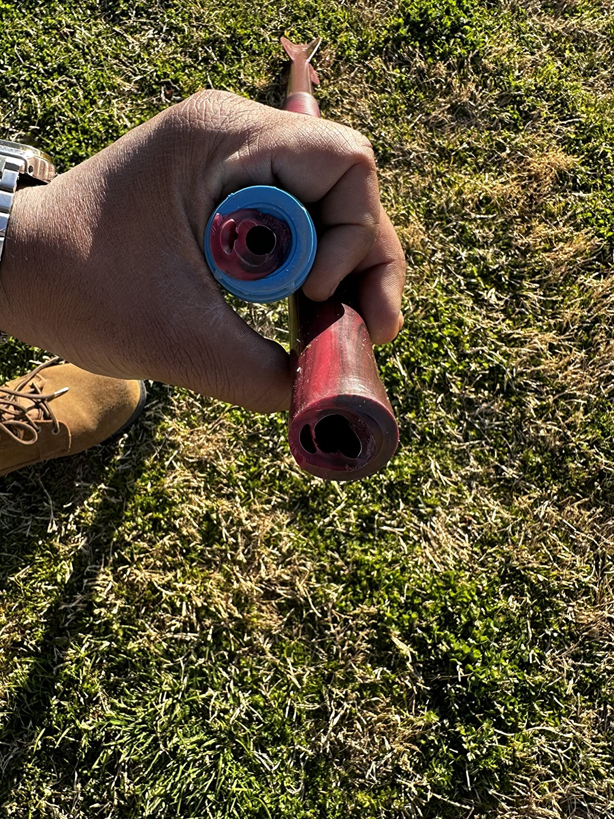 600 Grams Training Javelin for Beginners, Intermediate and Advanced Throwers - Improve Throwing Skills - for Baseball, Softball and Javelin (Color May Vary) customer photo 2
