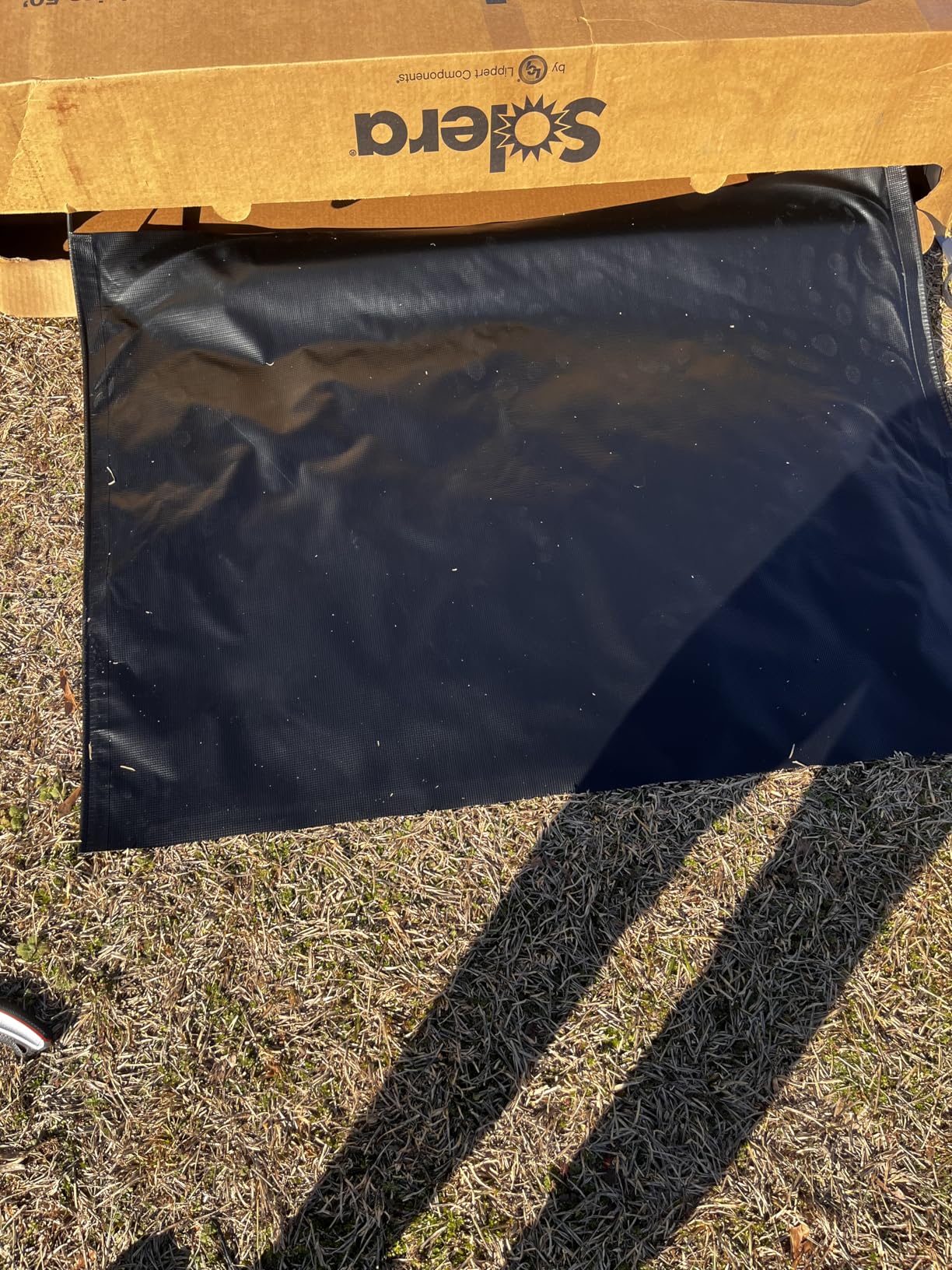 Solera Universal Slide-Topper Replacement Cut-to-Fit Fabric for 5th Wheel RVs, Travel Trailers, Motorhomes, 50' x 48