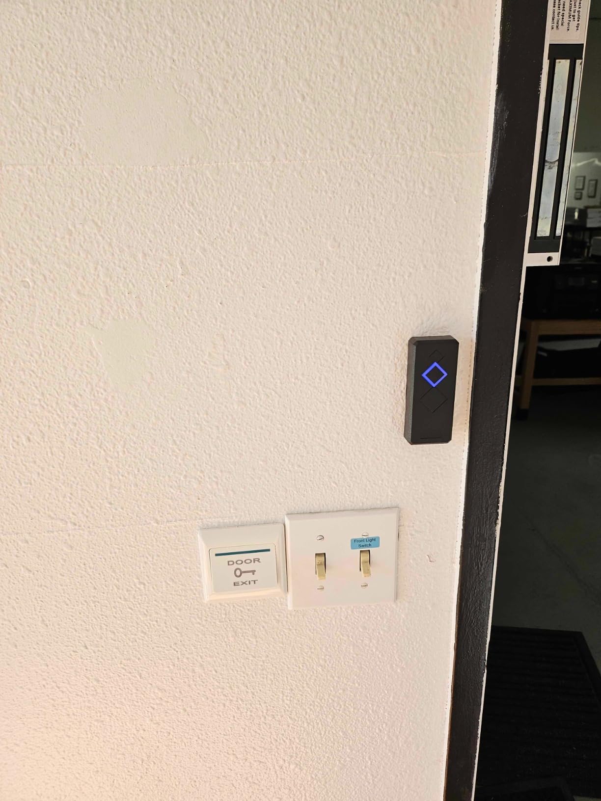 4 Door Access Control System with 600lbs Magnetic Lock Entry Access Control Panel 110V Power Supply Box RFID Reader Exit Button Enroll USB Reader RFID Card Key Fob APP Remote Open Lock customer photo 2