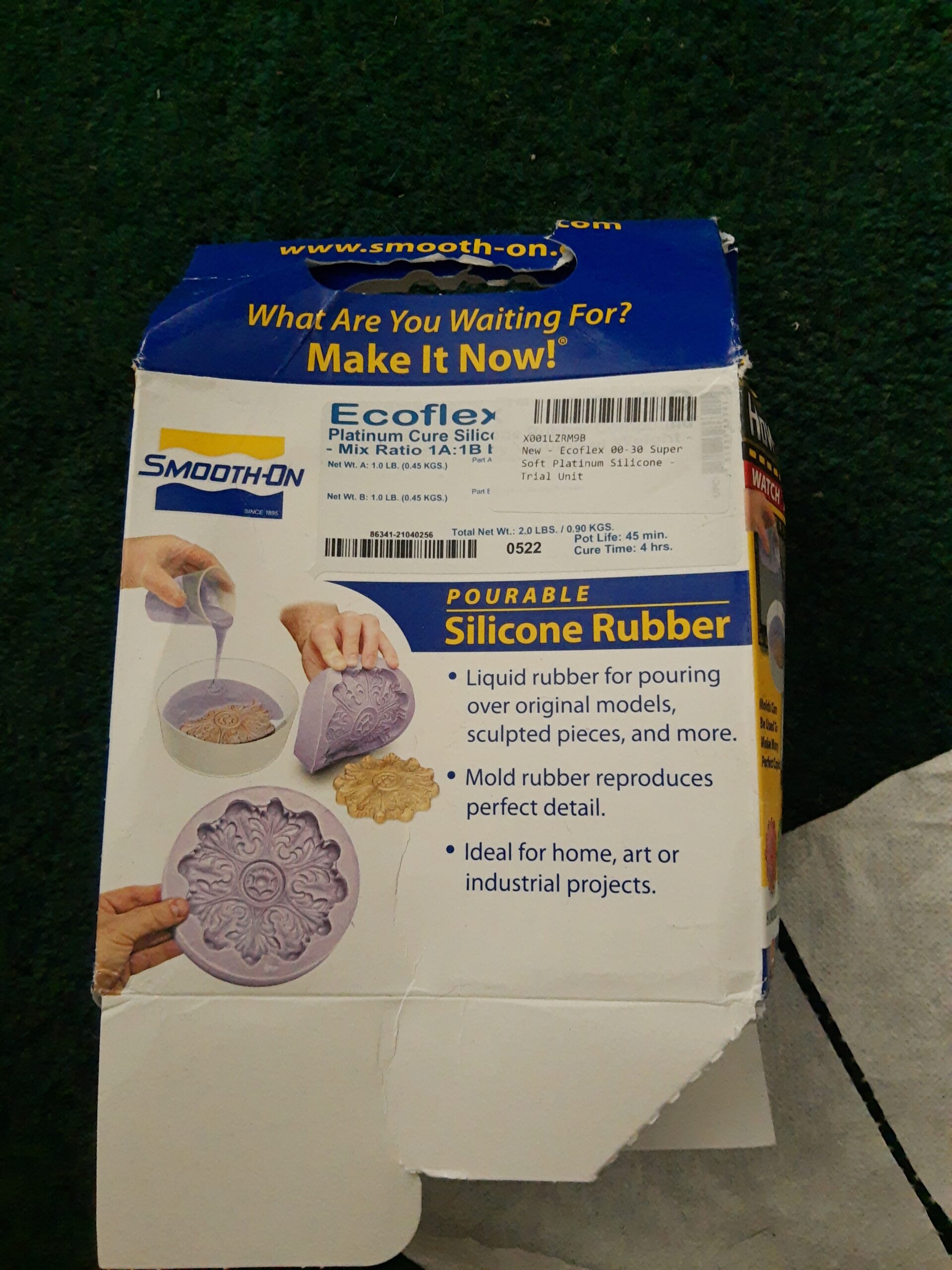 Ecoflex 00-10 Super-Soft Addition Cure Silicone Rubber - Pint Unit customer photo 1