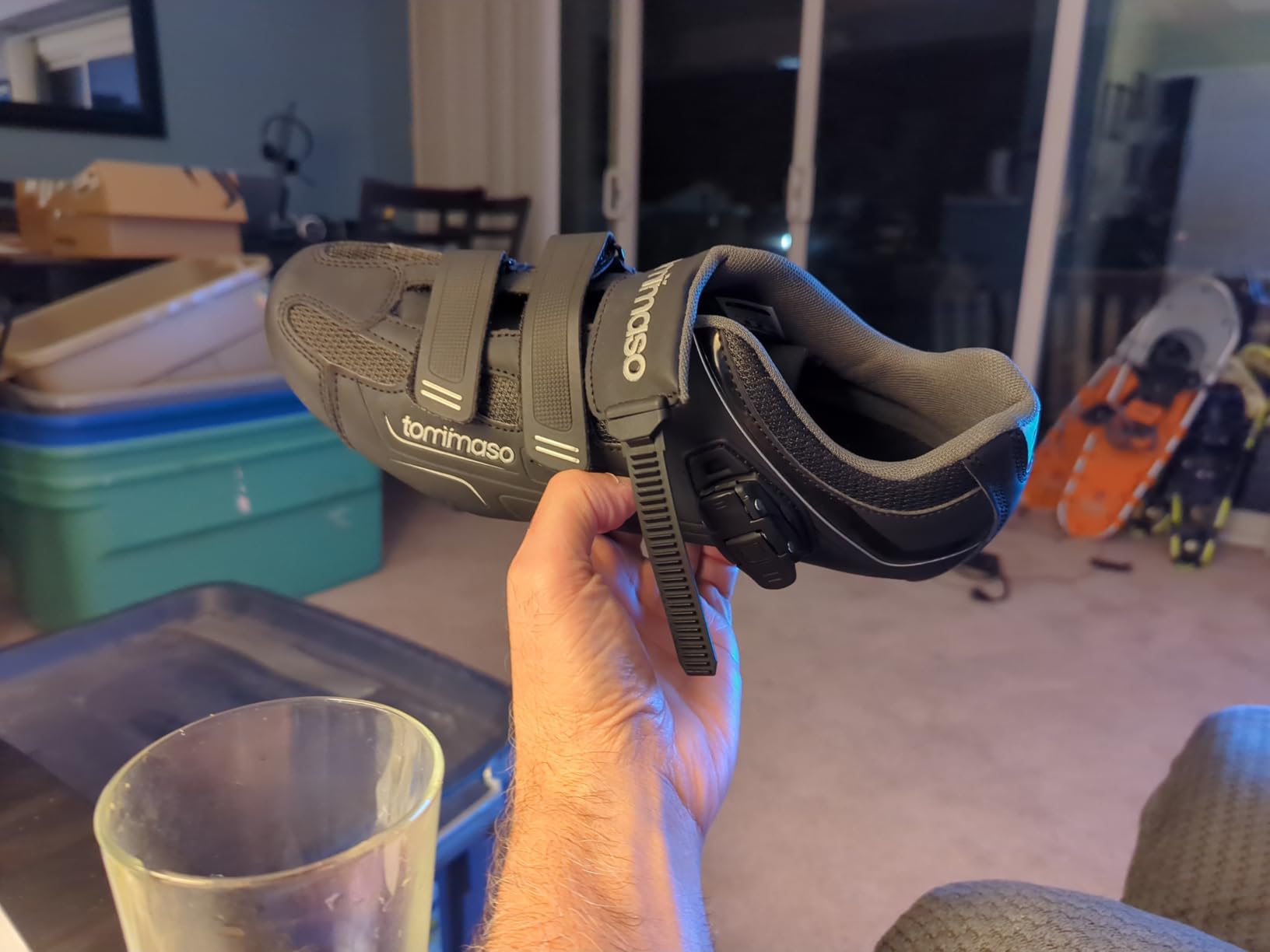 Strada Mens SPD & Peloton Shoes - 2 in 1 Cycling Shoes - Install Your Own Delta or SPD Cleats customer photo 1