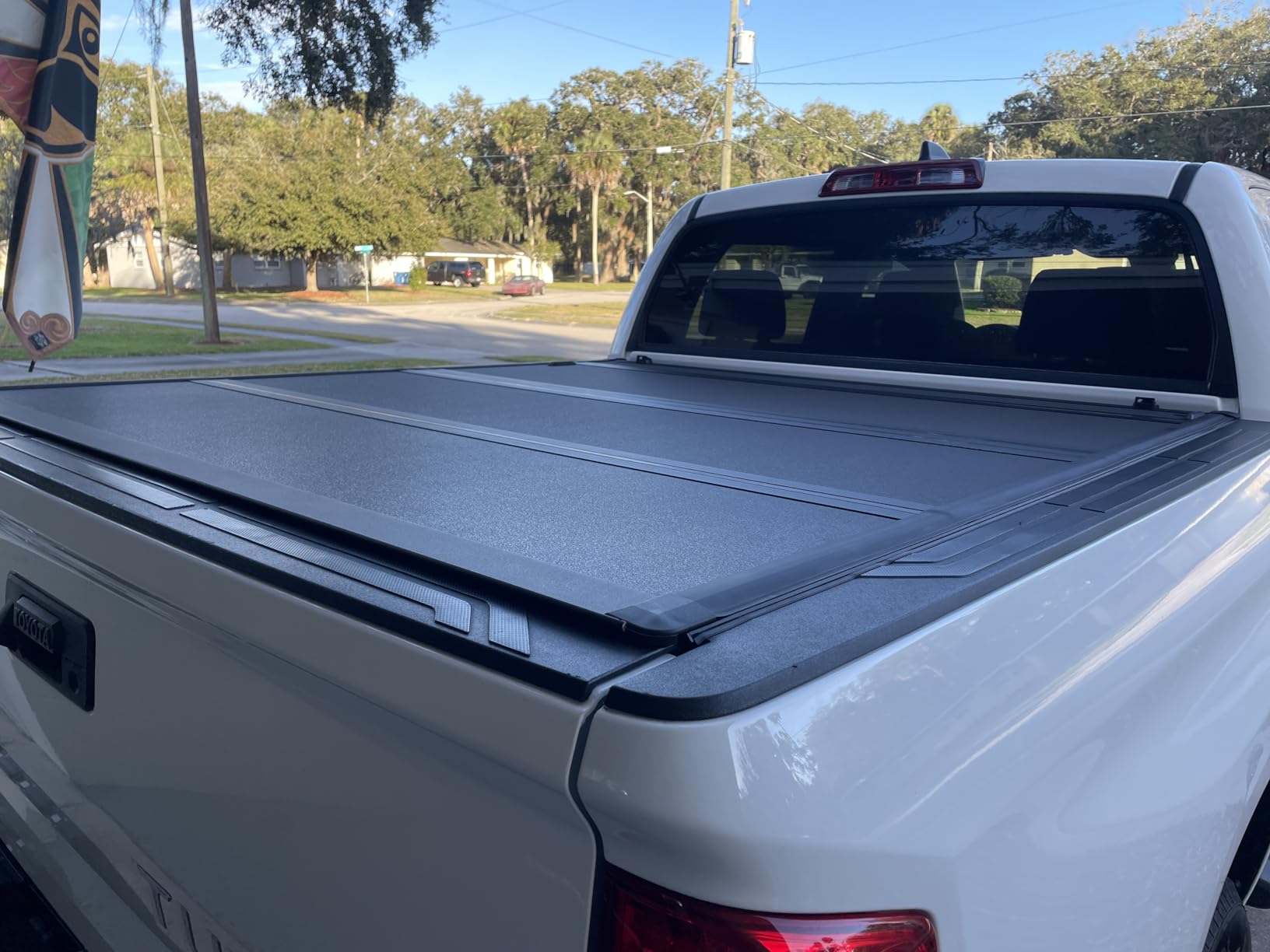 BAK BAKFlip MX4 Hard Folding Truck Bed Tonneau Cover | 448410T | Fits 2007-2021 Toyota Tundra w/OE Track System 6' 7