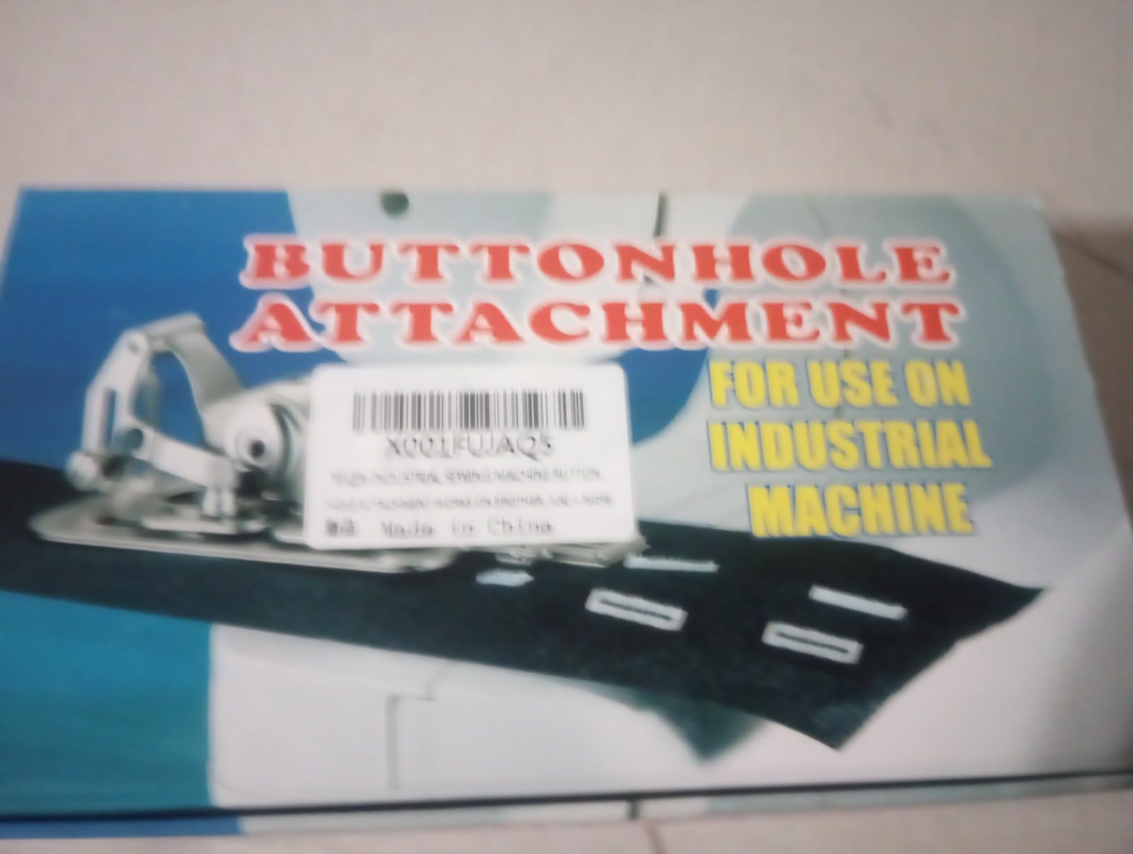 YEQIN Industrial Sewing Machine Button Hole Attachment Works ON Brother, JUKI + More customer photo 2