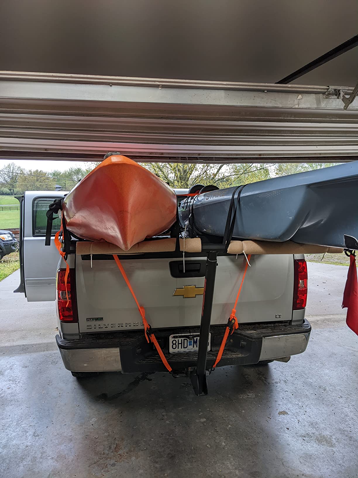 Yakima LongArm Aluminum Hitch Mounted Adjustable 3 Position Tailgate Truck Bed Extender Rack for Hauling Kayaks, Lumber, and Ladders customer photo 1