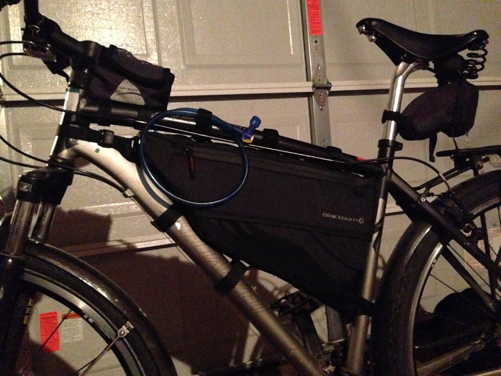 Blackburn Outpost Bike Frame Bag (Black) customer photo 1