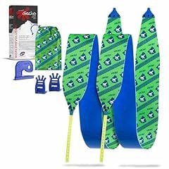 Gecko Premium Standard Ski Skins | Adjustable ski Length | with Knife, pre-Mounted Front and end Systems, Skin Pocket | Climbing Skin | Touring Skin | Adhesive Skin | Mohair customer photo 1