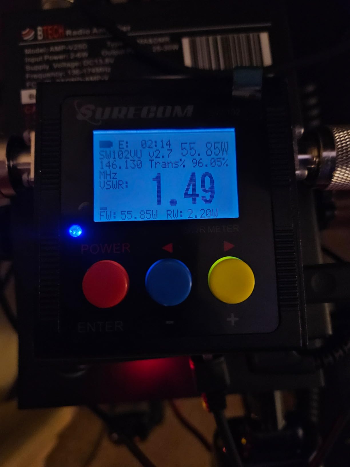 BTECH AMP-V25 Amplifier | 20-40W Power Boost for VHF (136-174MHz) customer photo 1