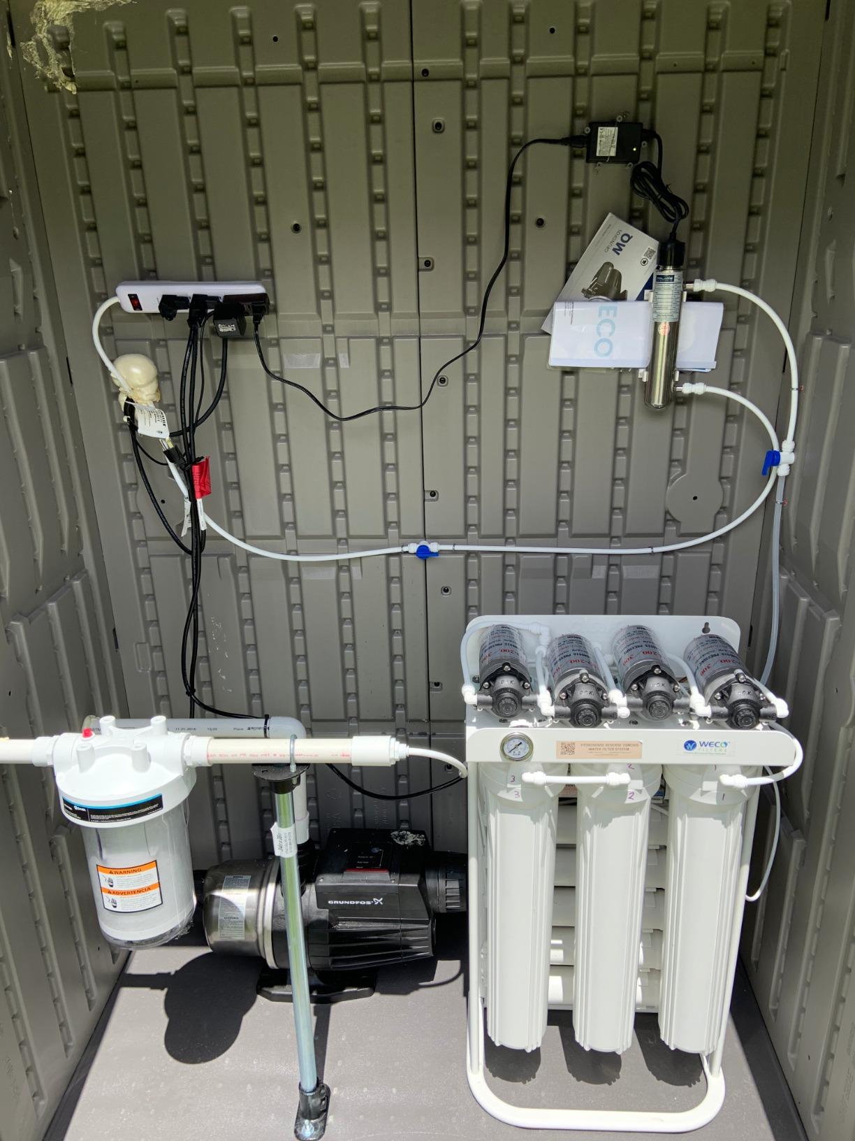 WECO HydroSense for Residential and Light Commercial, Ultraviolet Water Filter System, HydroSense-0500GAC-CAL-UV customer photo 1