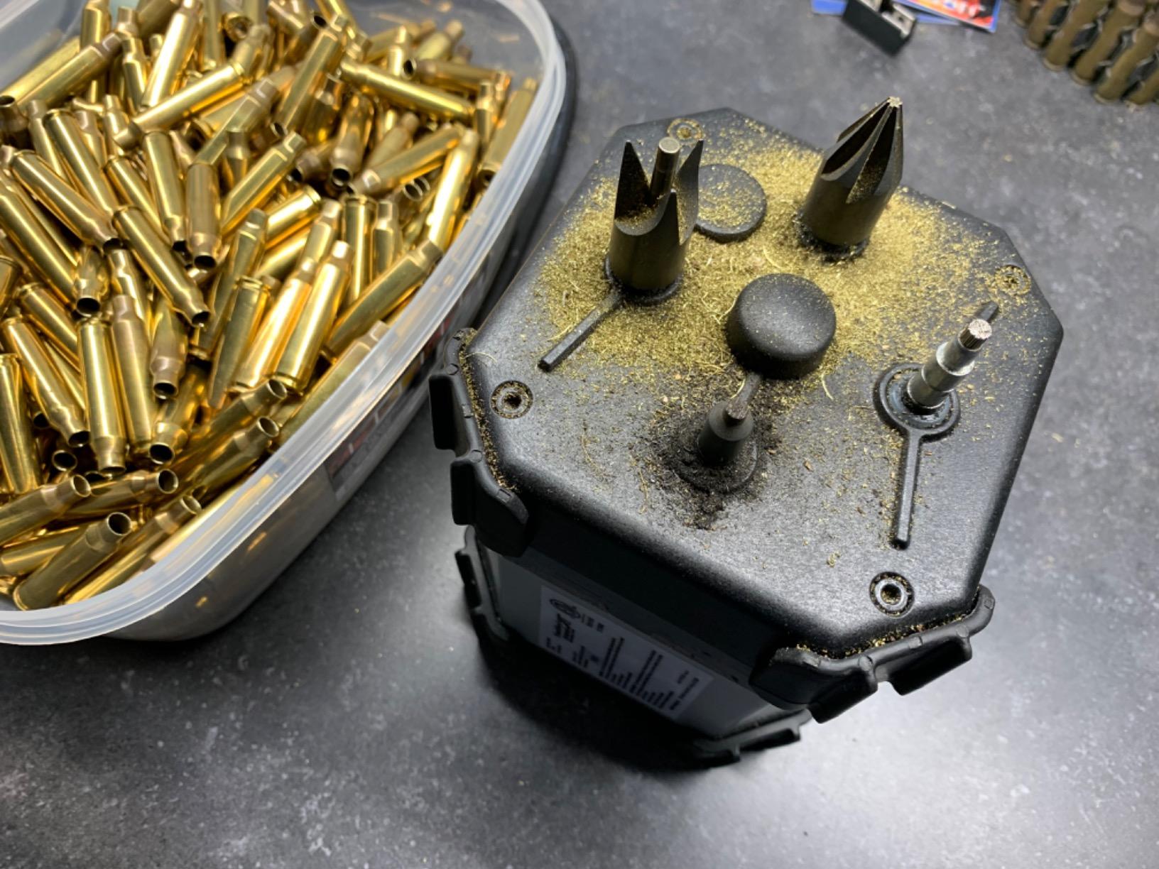 Frankford Arsenal Platinum Series Case Prep Center with Hardened High Speed Steel Chamfer Debur Tool and Large Small Primer Pocket Scrapers customer photo 2