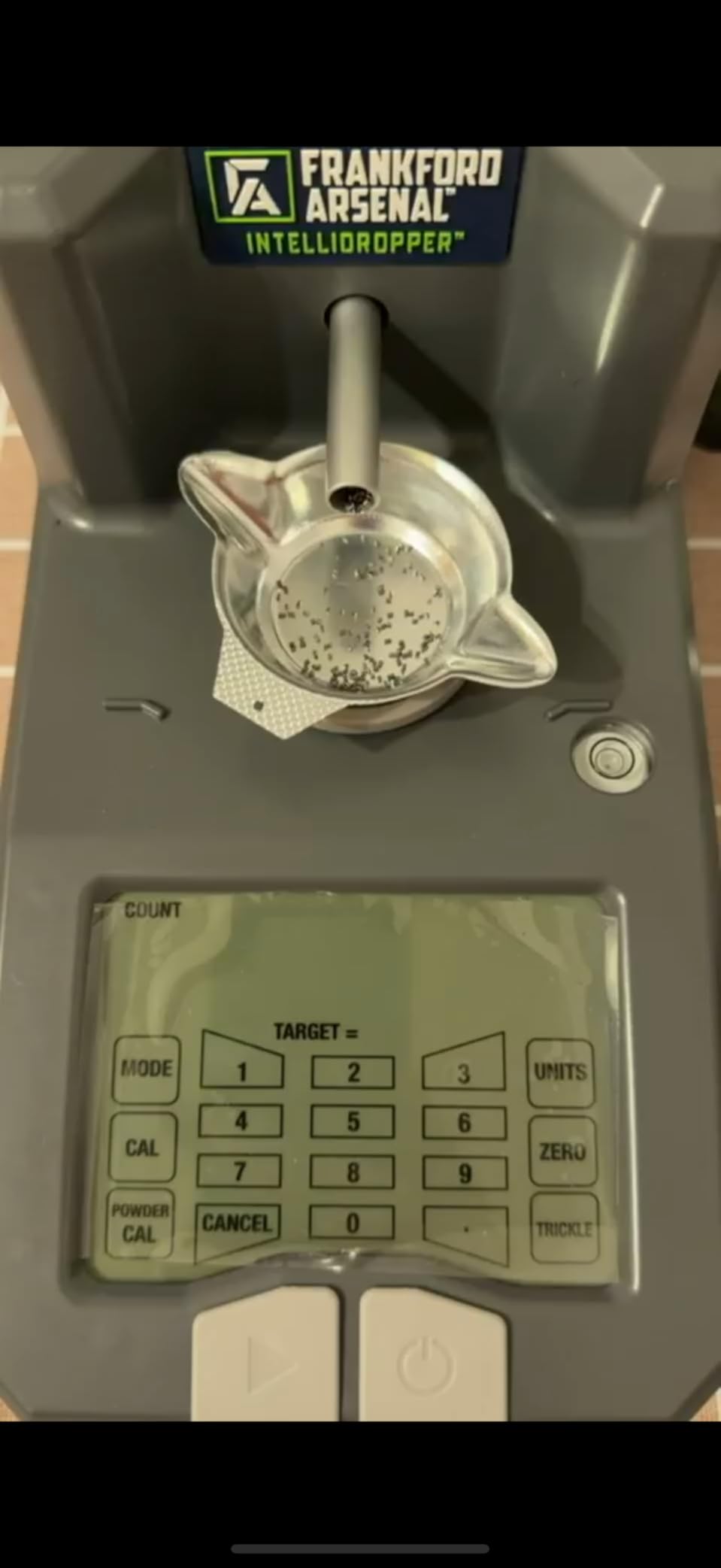 Frankford Arsenal Intellidropper Electronic Powder Measure with LCD Display and Free Reloading Database App customer photo 2