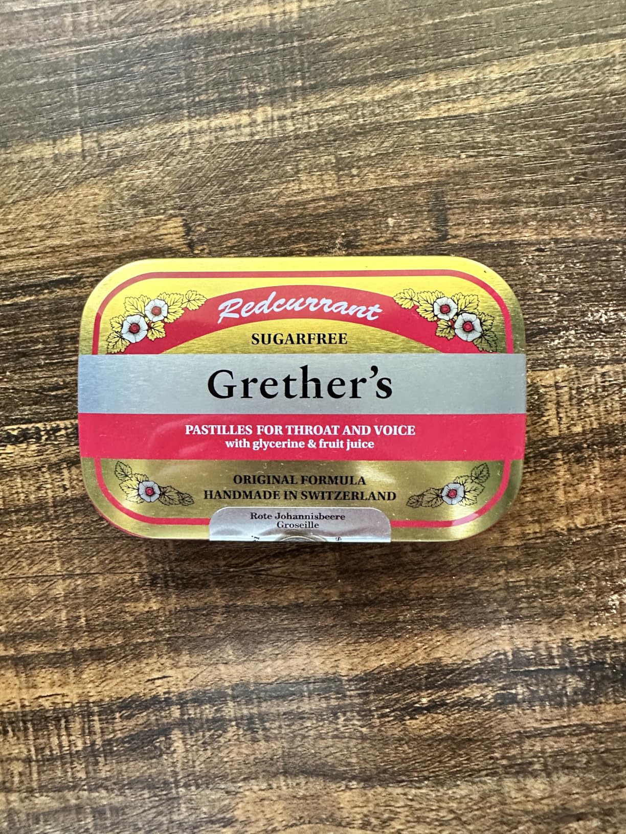 GRETHER'S Sugarfree Elderflower Pastilles - Premium Swiss Throat Lozenges for Dry Mouth & Throat Comfort - Gift for Singers - 3.75 oz customer photo 1