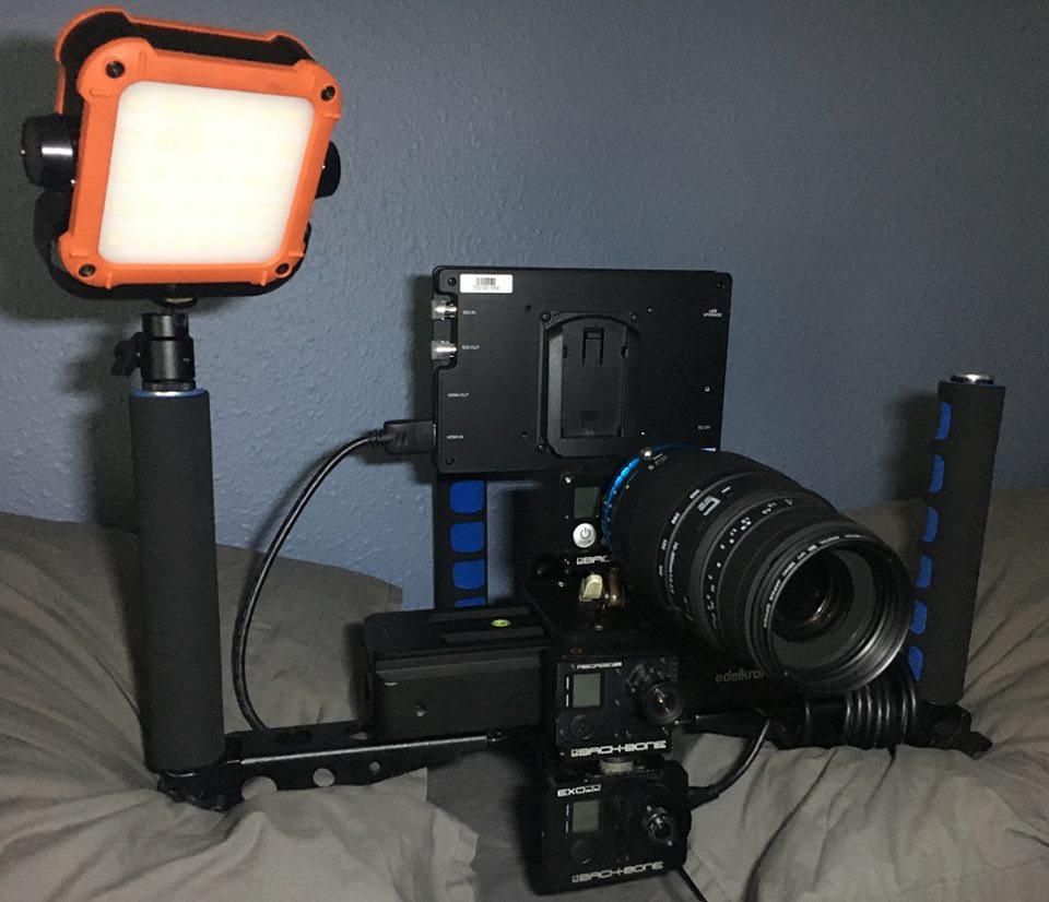 FEELWORLD FW703 7 Inch 450nit IPS 3G SDI 4K HDMI DSLR Monitor Full HD 1920x1200 On Camera Field Monitor with Histogram for Stabilizer Cameras Rig customer photo 1