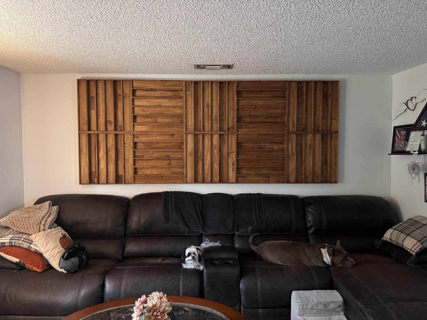 BXI Wood Sound Diffuser - 24 X 24 X 2.8 Inches Thick Acoustic Diffusion Panels customer photo 1