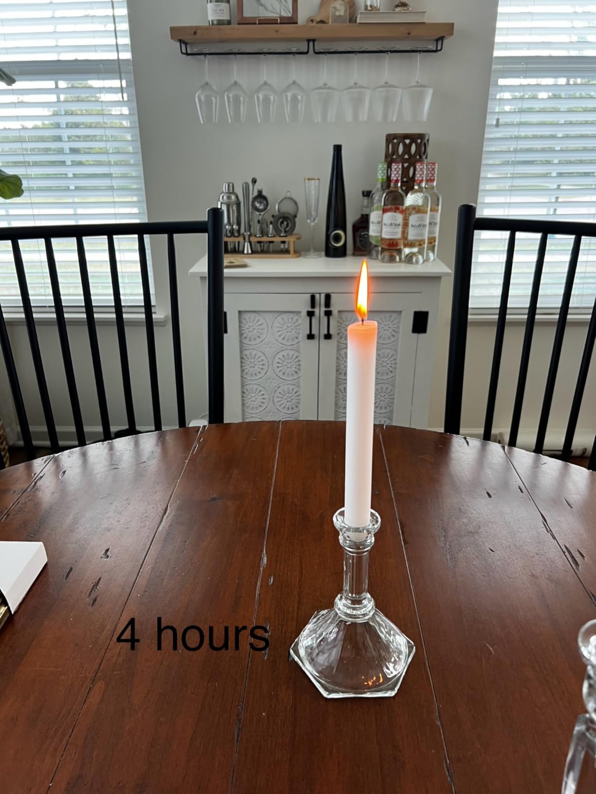 BOLSIUS White Candlesticks Bulk Pack 50 Count - Unscented Dripless 11.5 Inch Household & Dinner Candle Set - 12+ Burn Hours - Premium European Quality - Consistent Smokeless Flame - 100% Cotton Wick customer photo 2