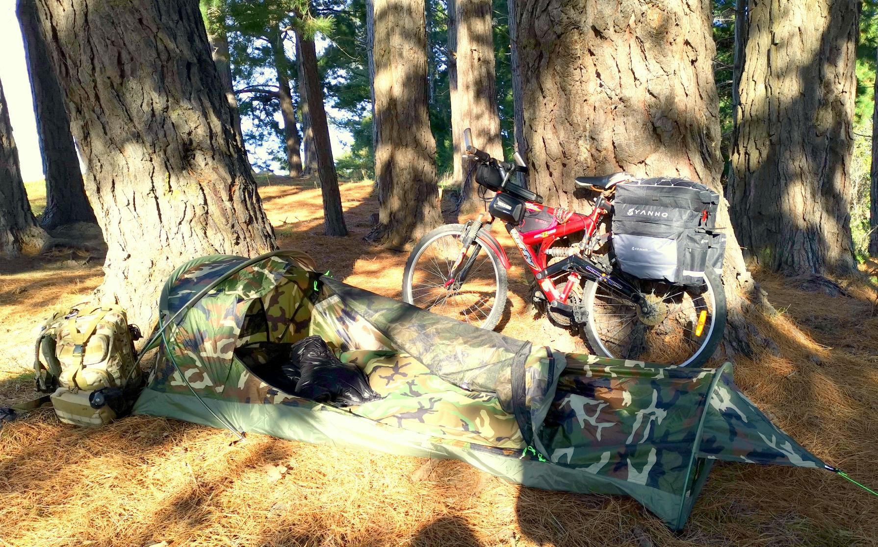GEERTOP Ultralight Single Person Bivy Tent for Camp Waterproof 1 Man Tent for Camping Hiking Backpacking Hunting Outdoor Survival Gear - Easy Set Up customer photo 1