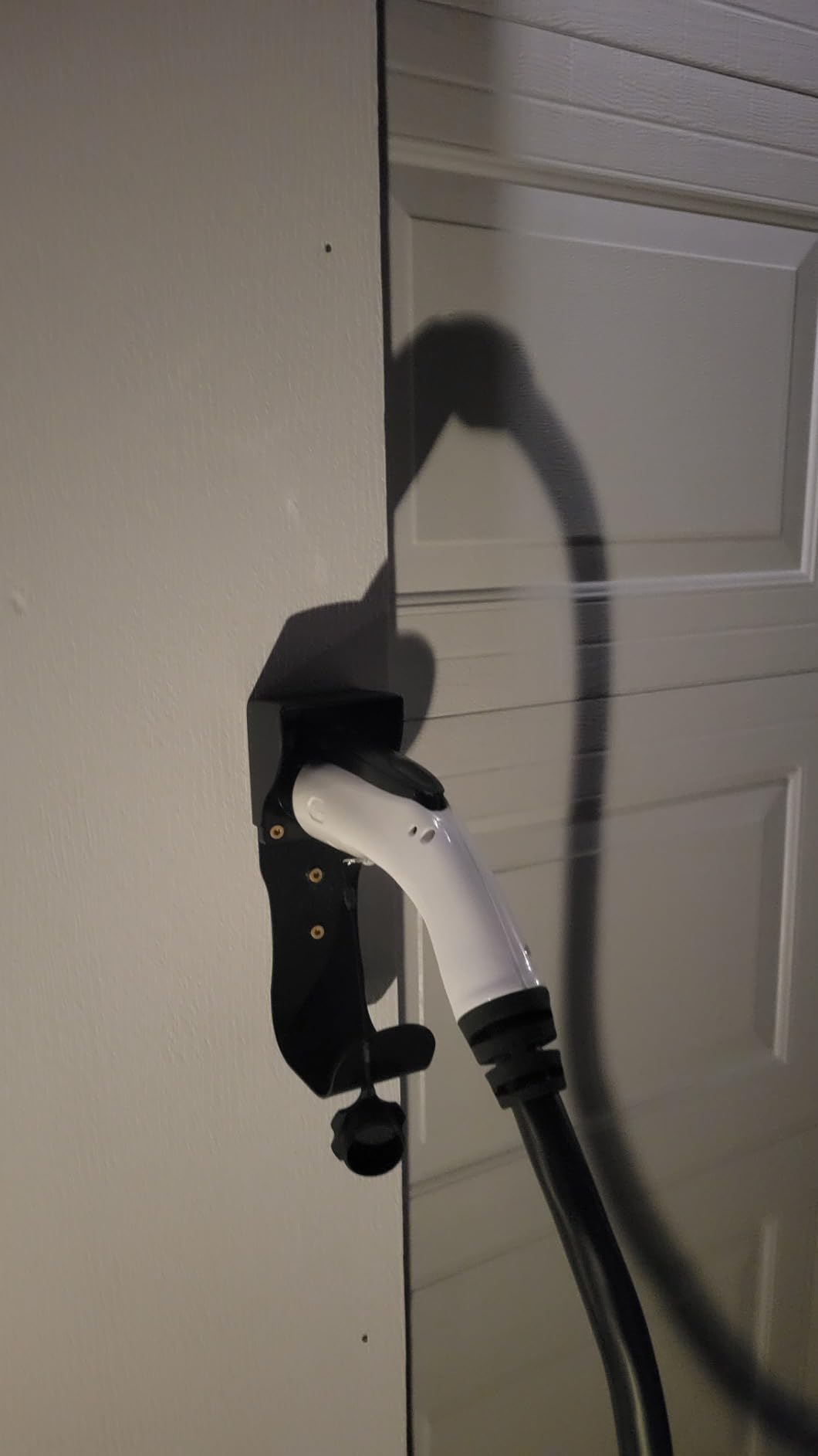 BougeRV EV Charger Holder SAE J1772 EV Charger Holster Wall-Mount Electric Vehicle Connector Nozzle Holster Dock customer photo 2