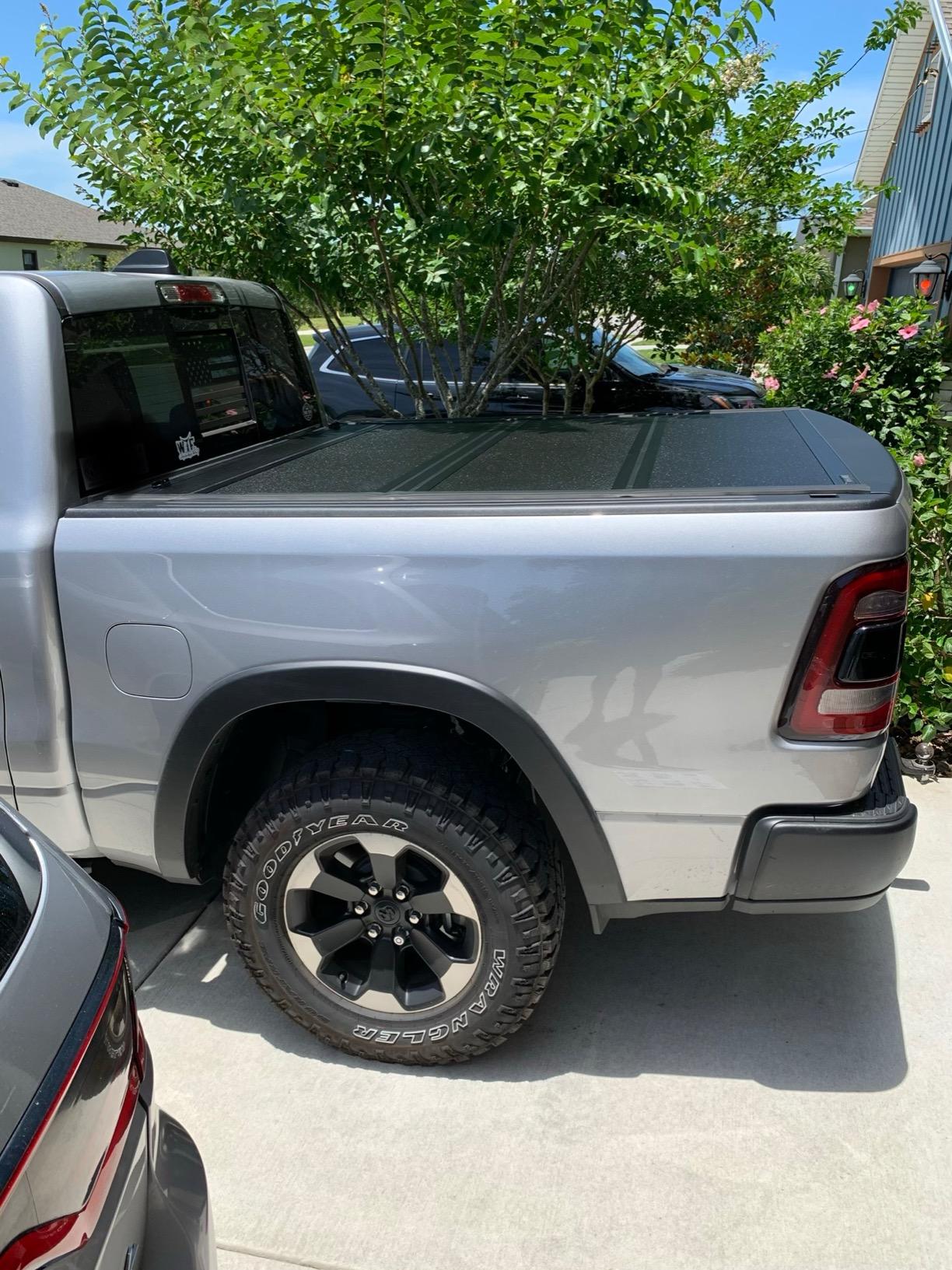 Undercover ArmorFlex Hard Folding Truck Bed Tonneau Cover | AX32008 | Fits 2019-2025 Dodge Ram 1500, Does Not Fit w/Multi-Function (Split) Tailgate 5' 7