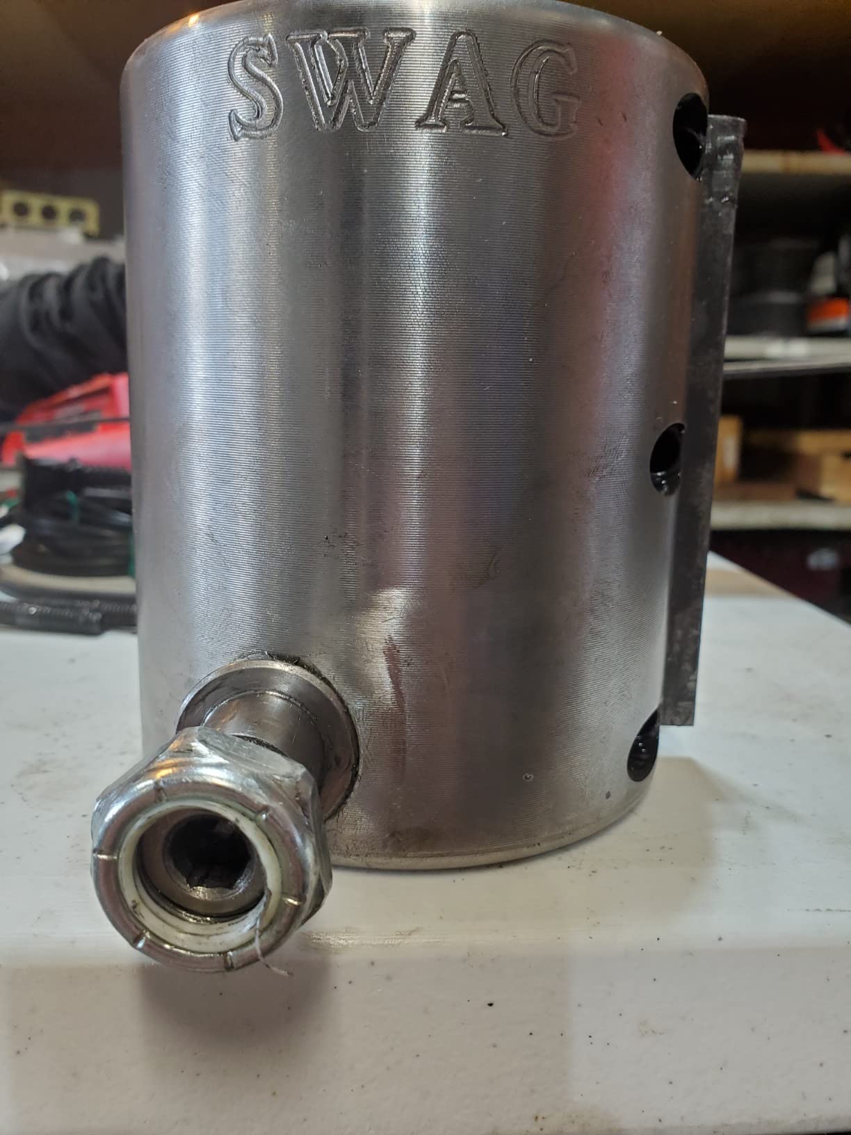 SWAG Off Road Machined Tubing Bender Air/Hydraulic Ram Mount for JD2 MODEL 32 Tubing Bender customer photo 1