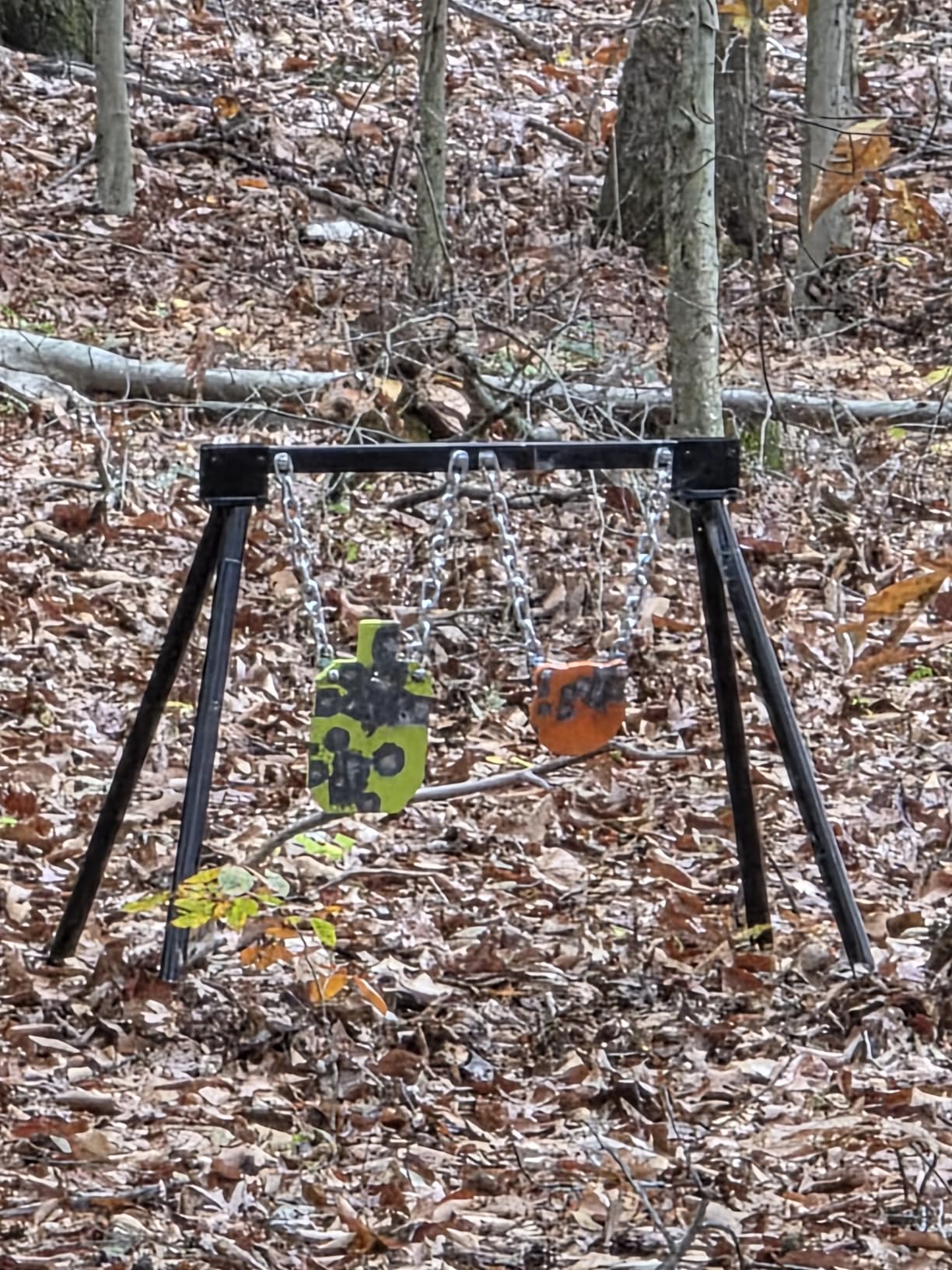 Highwild AR500 Steel Targets System 3/8 Inch Thick Complete Steel Shooting Targets with Stand, 6