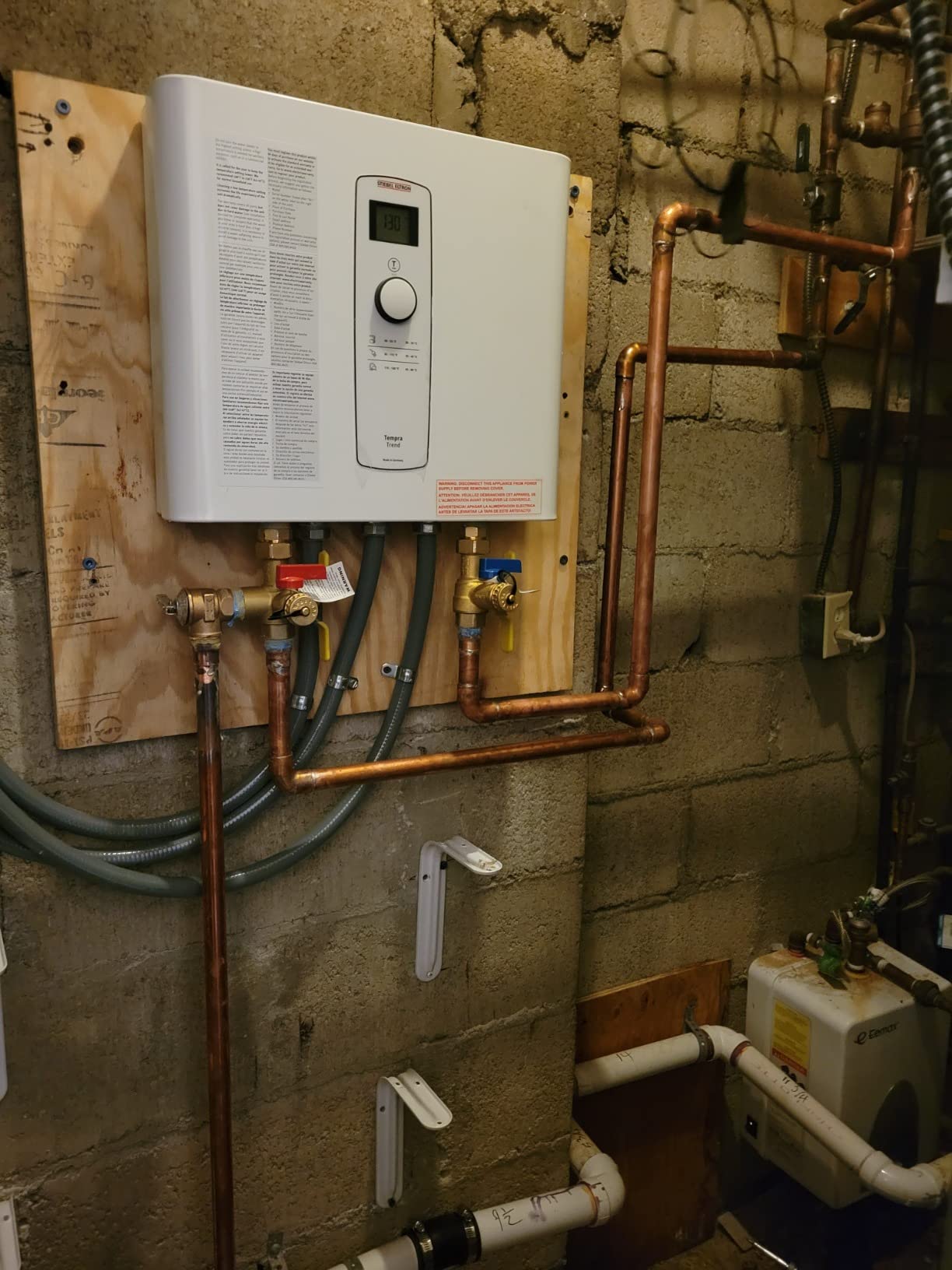 Stiebel Eltron Tankless Water Heater - Tempra 29 Trend - Electric, 28.8kW, On Demand Hot Water customer photo 1