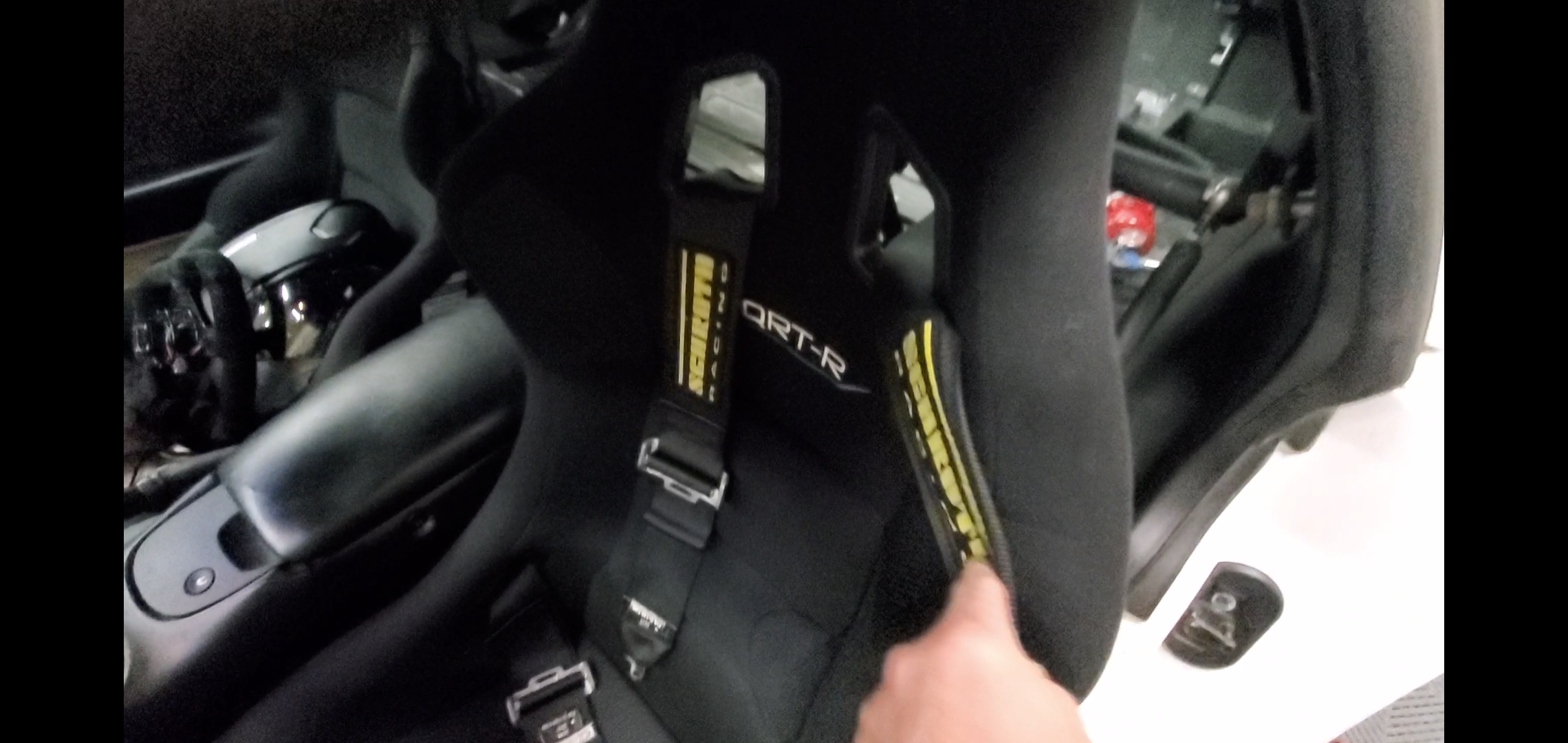 Sparco QRT-R Black Cloth, FIA Approved, Non-Reclining Racing Seat customer photo 1