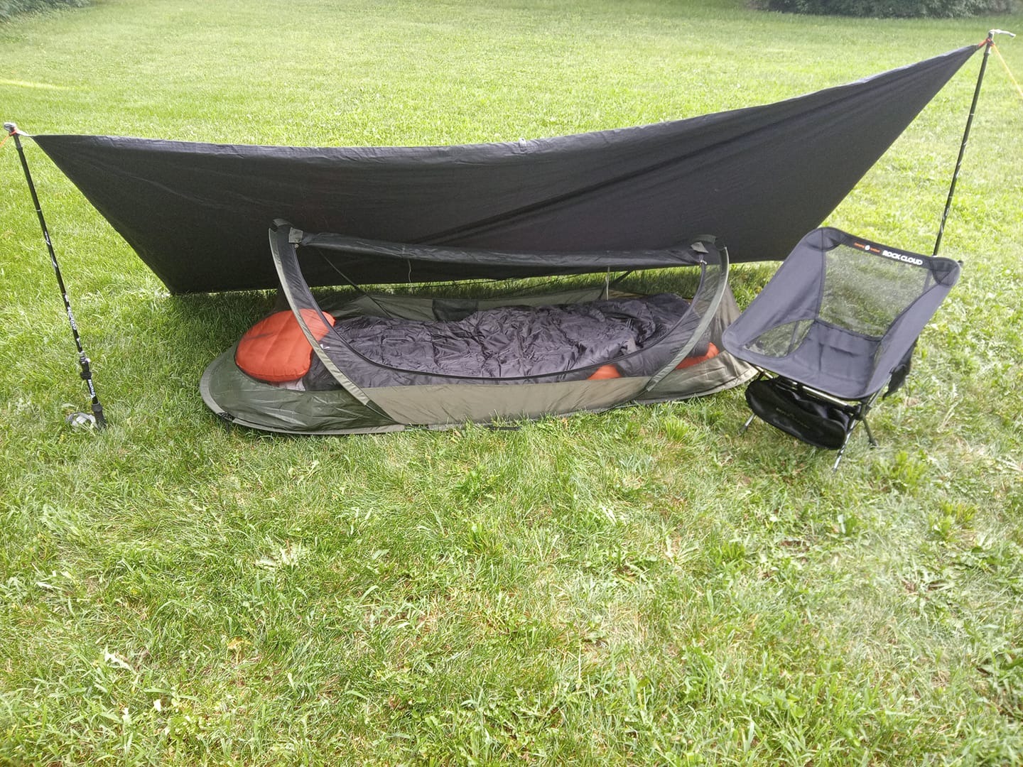 USGI Industries Bivy Tent | Lightweight Single Person Sleeping Net System for Outdoors, Camping, Survival, Hiking, Backpack | Mesh Protection customer photo 2