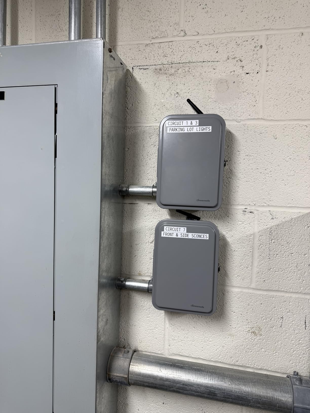 DEWENWILS Pool Pump Timer, Outdoor Smart Wi-Fi Box, Heavy Duty 40A 120-277 VAC 2HP Wireless Controller customer photo 1