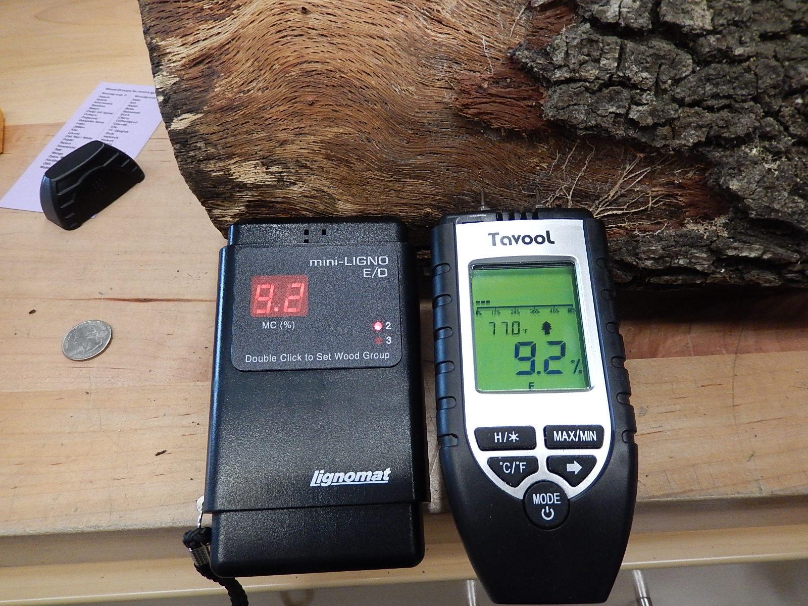 Wood Moisture Meter - Digital Moisture Detector Moisture Tester, Pin-Type Water Leak Detector Damp Tester Dampness Meter for Wood Building Material Firewood Walls Paper Floor customer photo 1
