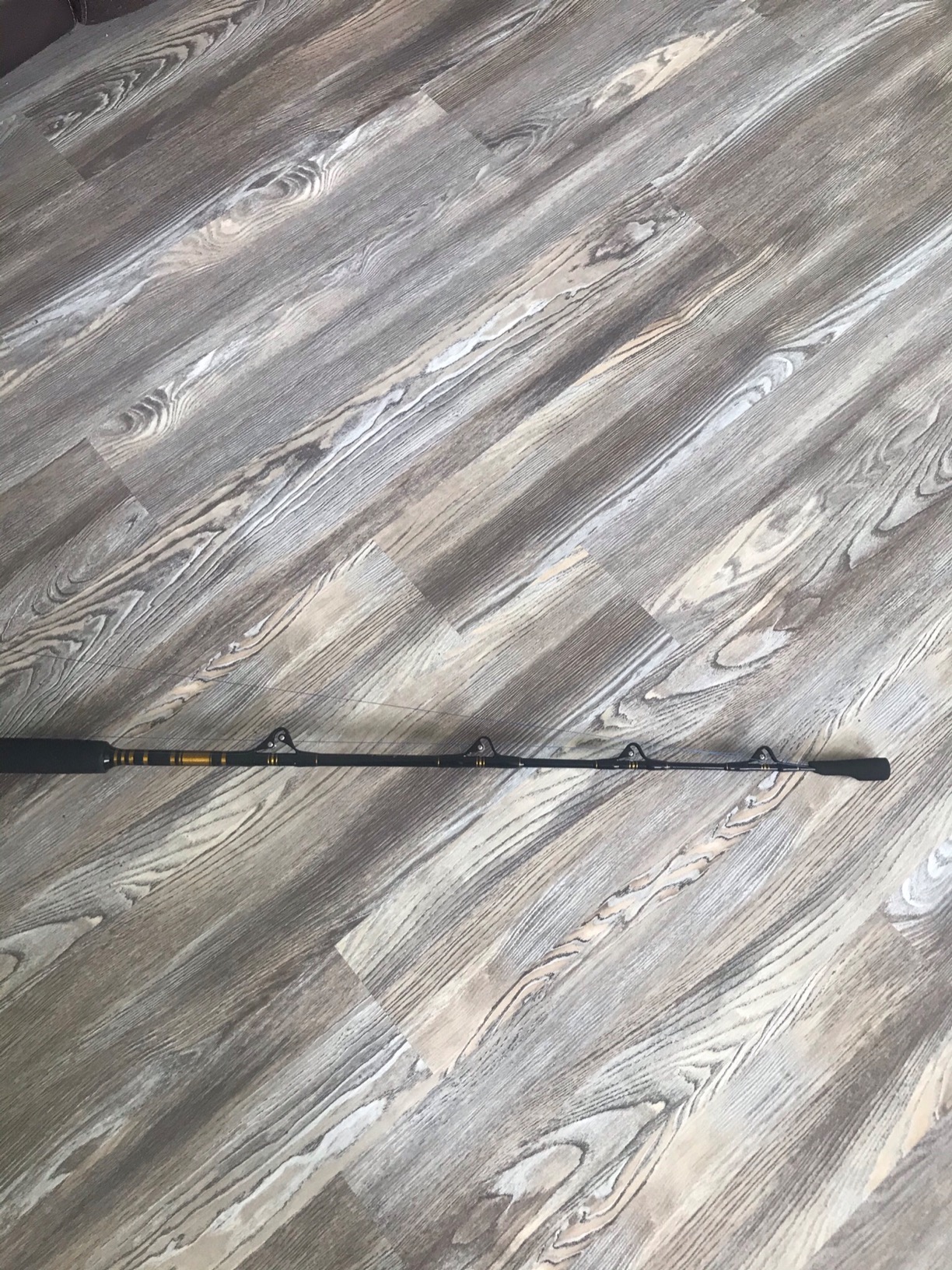 Fiblink Bent Butt Fishing Rod 2-Piece Saltwater Offshore Trolling Rod Big Game Roller Rod Conventional Boat Fishing Pole customer photo 1