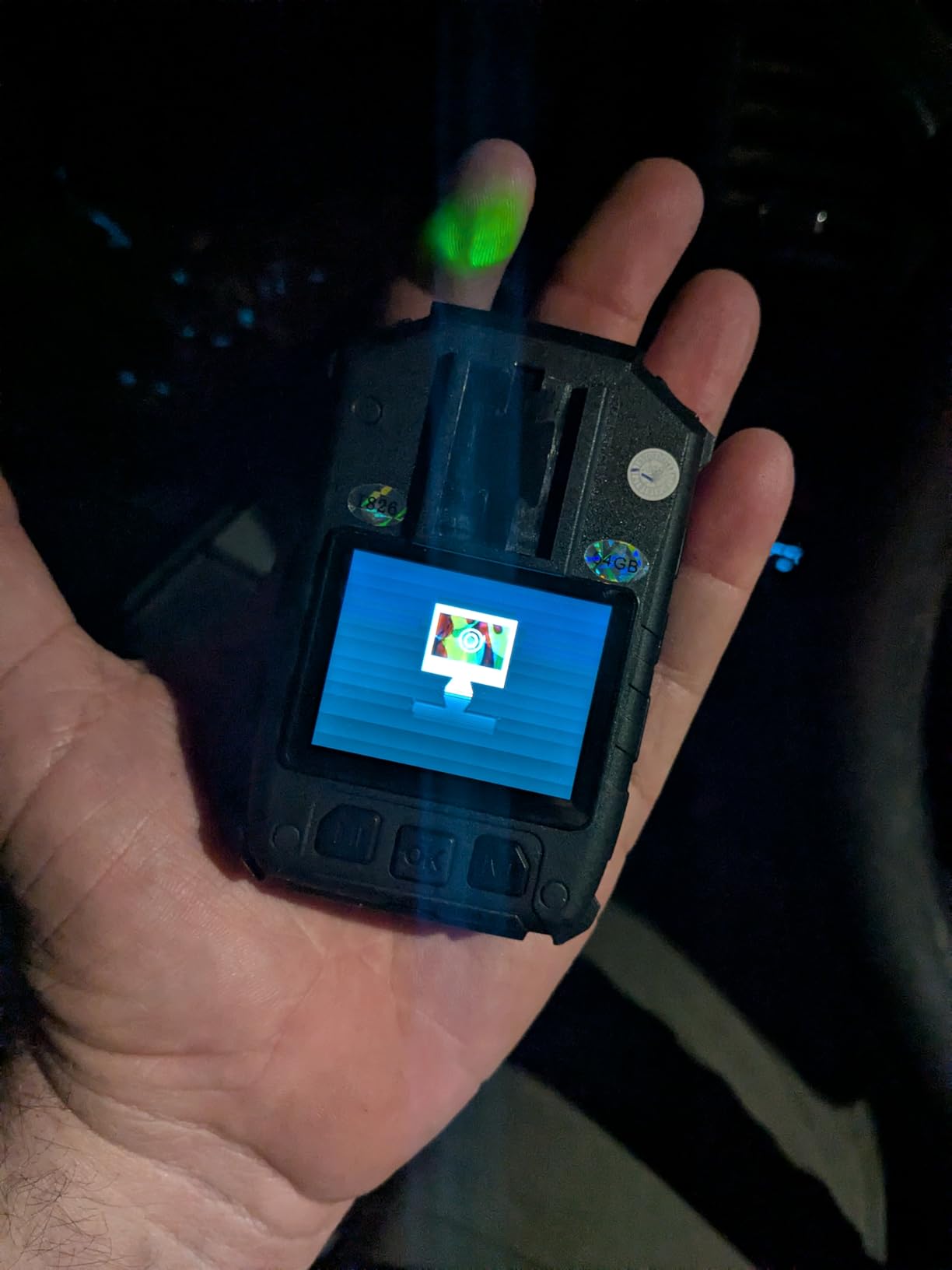 1296P HD Police Body Camera, 64G Memory, CammPro I826 Premium Portable Body Camera, Waterproof Body-Worn Camera, Night Vision, GPS for Law Enforcement Recorder, Security Guards, Personal Use customer photo 1