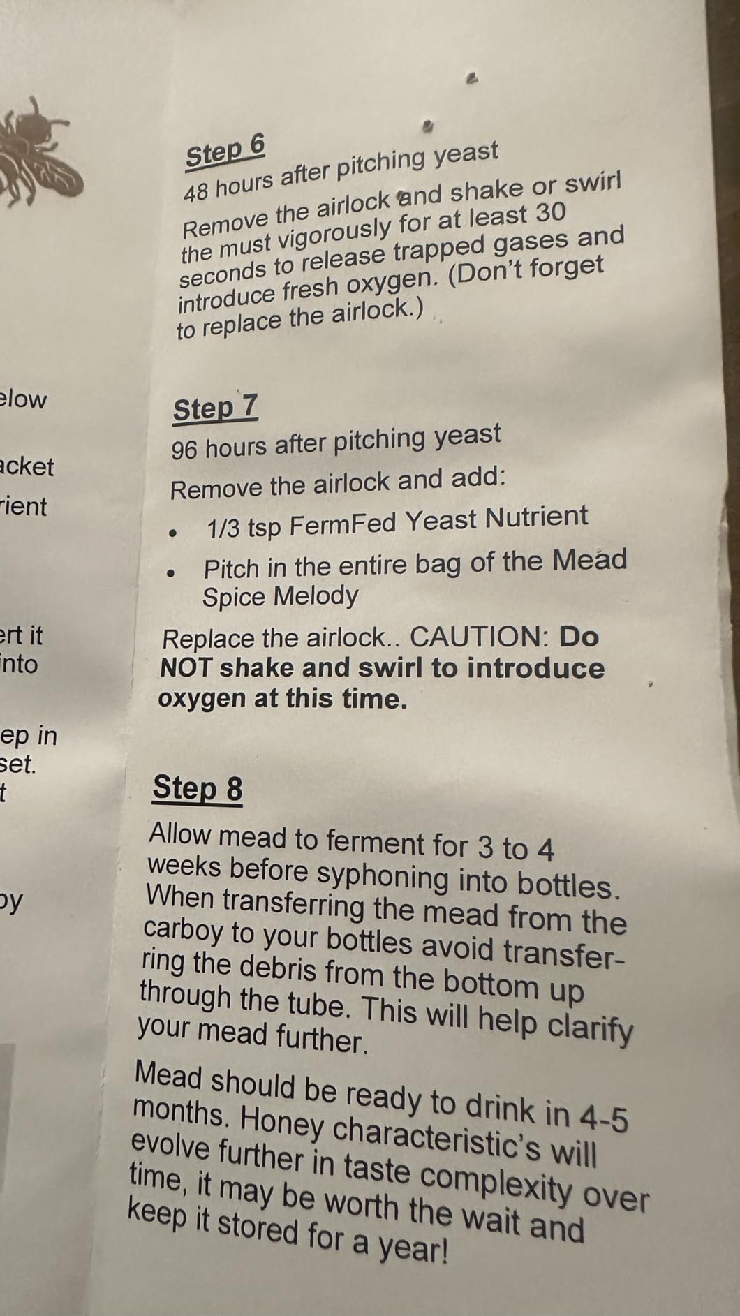 Mead Making Kit - 1 Gallon Mead Kit to Make Your own Honey Wine with Reusable Equipment- Brew a Delicious Metheglin Style Mead with Must Bee Company-Starter Kit Includes Yeast, Nutrients and Spices customer photo 1
