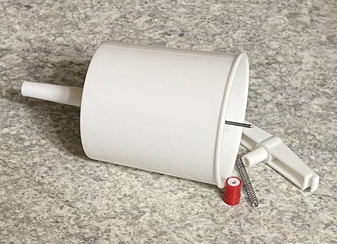 Communion Cup Filler - No Drip Dispenser - One Handed Button Release - Stainless Steel Stem - 8 oz customer photo 1