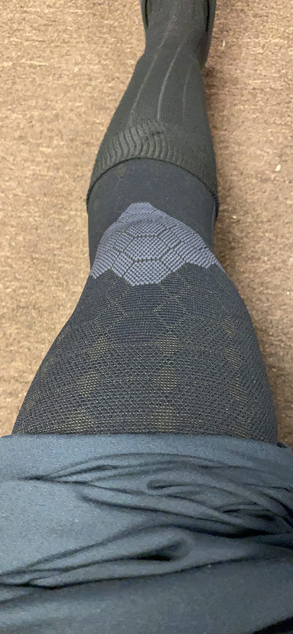 Sparthos Leg Compression Sleeves - Aid in Recovery and Support Active Lifestyle - Innovative Breathable Elastic Blend - Anti Slip, Day & Night Wear customer photo 2