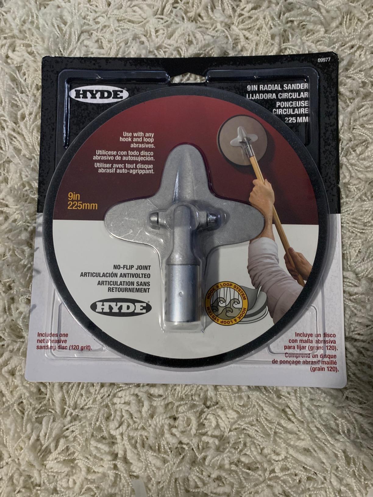 Hyde 09977 Radial Sander customer photo 1