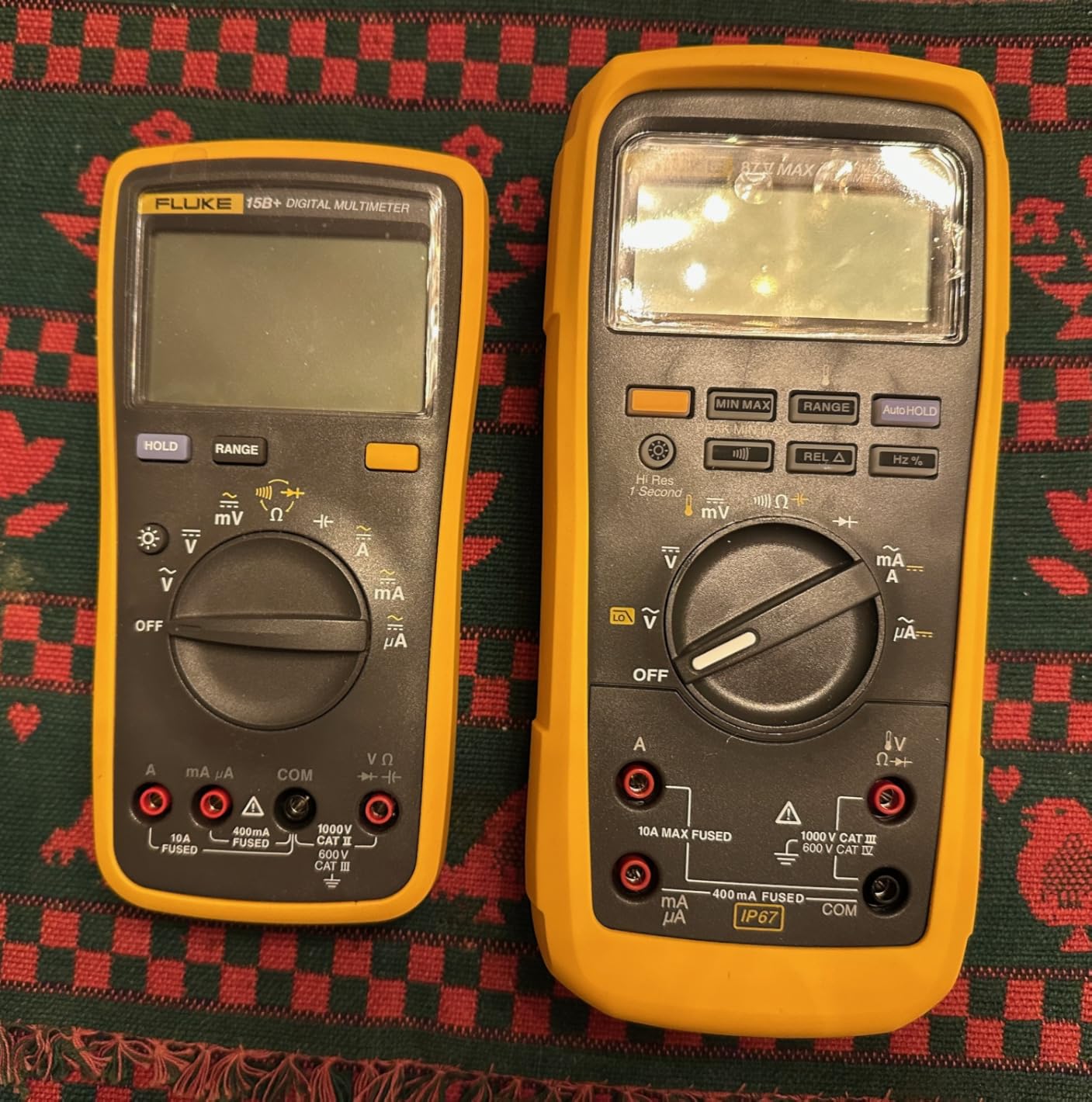 87V MAX True-RMS Digital Multimeter, Rugged, Waterproof and Dustproof IP67 Rated, Up to 800 Hour Battery Capacity, Built-In Thermometer, Withstands Drops Up To 13 Feet, Includes TL175 Test Leads customer photo 2