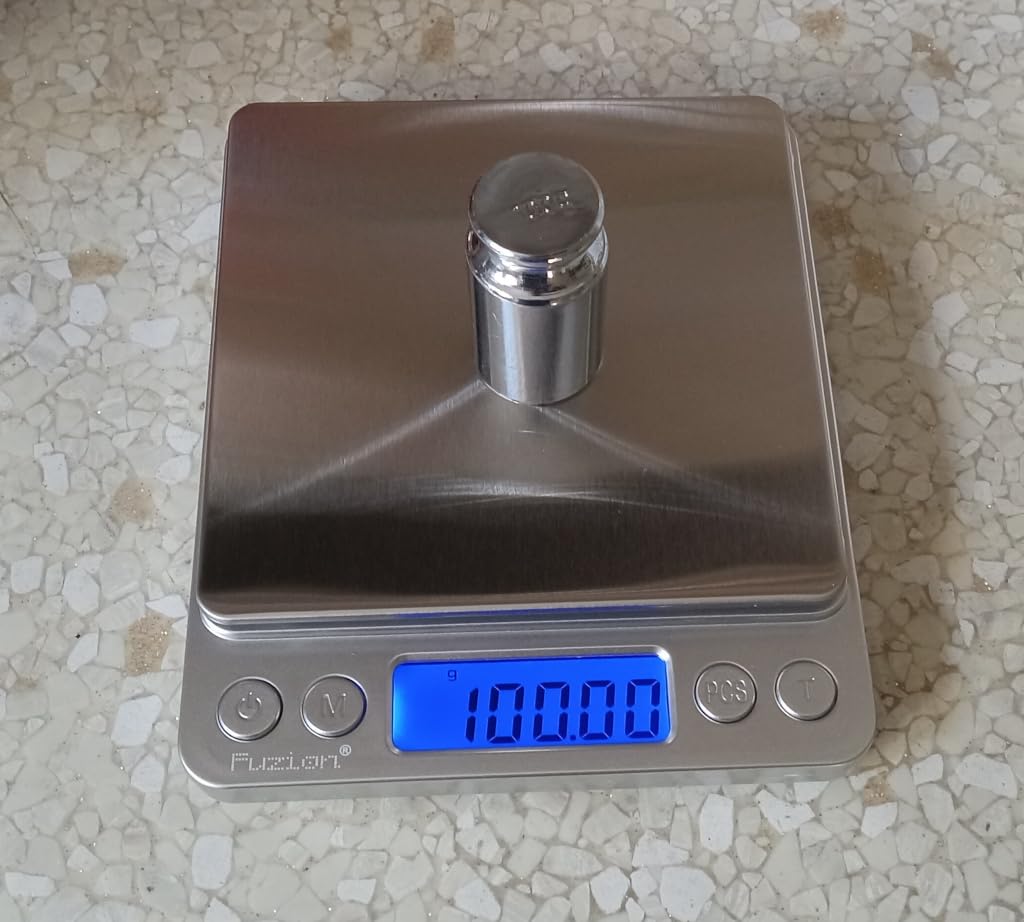 Fuzion Digital Gram Scale .01 Gram Accuracy, 500g Small Jewelry Scale for Gold, Coin customer photo 2