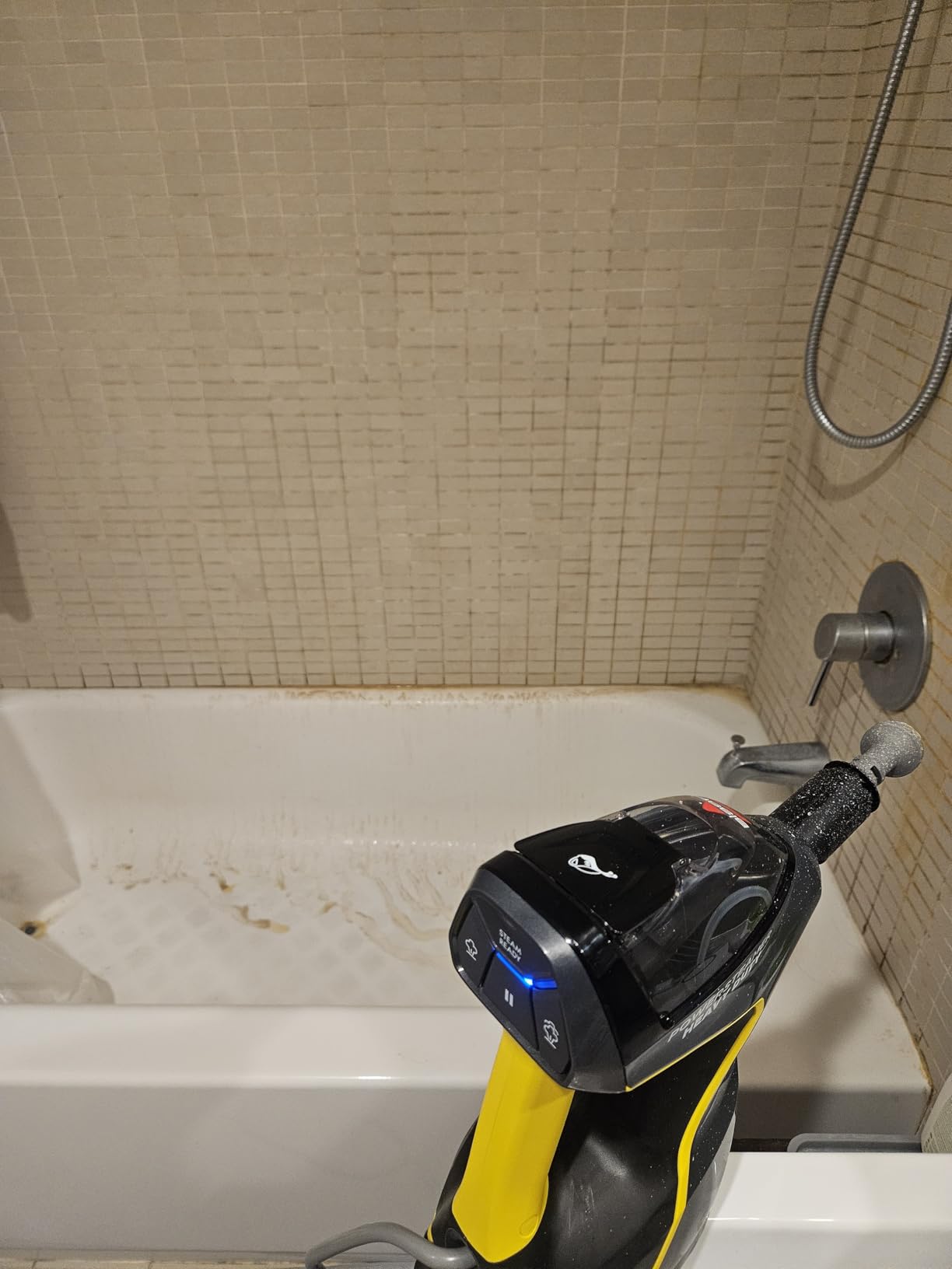BISSELL PowerSteamer Heavy Duty 3-in-1 Steam Mop, 2685A | Handheld SteamShot for versatility; works indoor & outdoor; 3-in-1 heavy duty steam cleaning customer photo 1