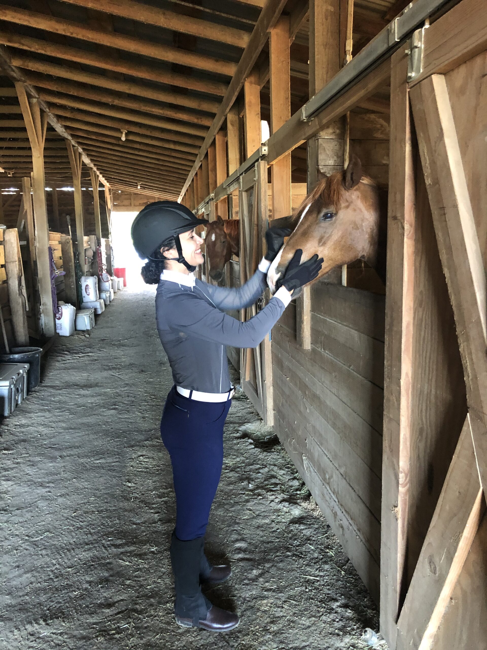 Unisex Adult Amara Synthetic Equestrian Half Chaps Black Leather Half Chaps (Medium) customer photo 2