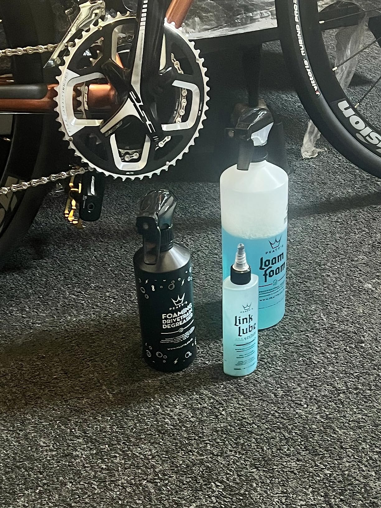 Peaty's Bicycle Cleaning Kit - Wash, Degrease, and Lubricate, Clear, 55.00 Fl Oz (Pack of 1) customer photo 1